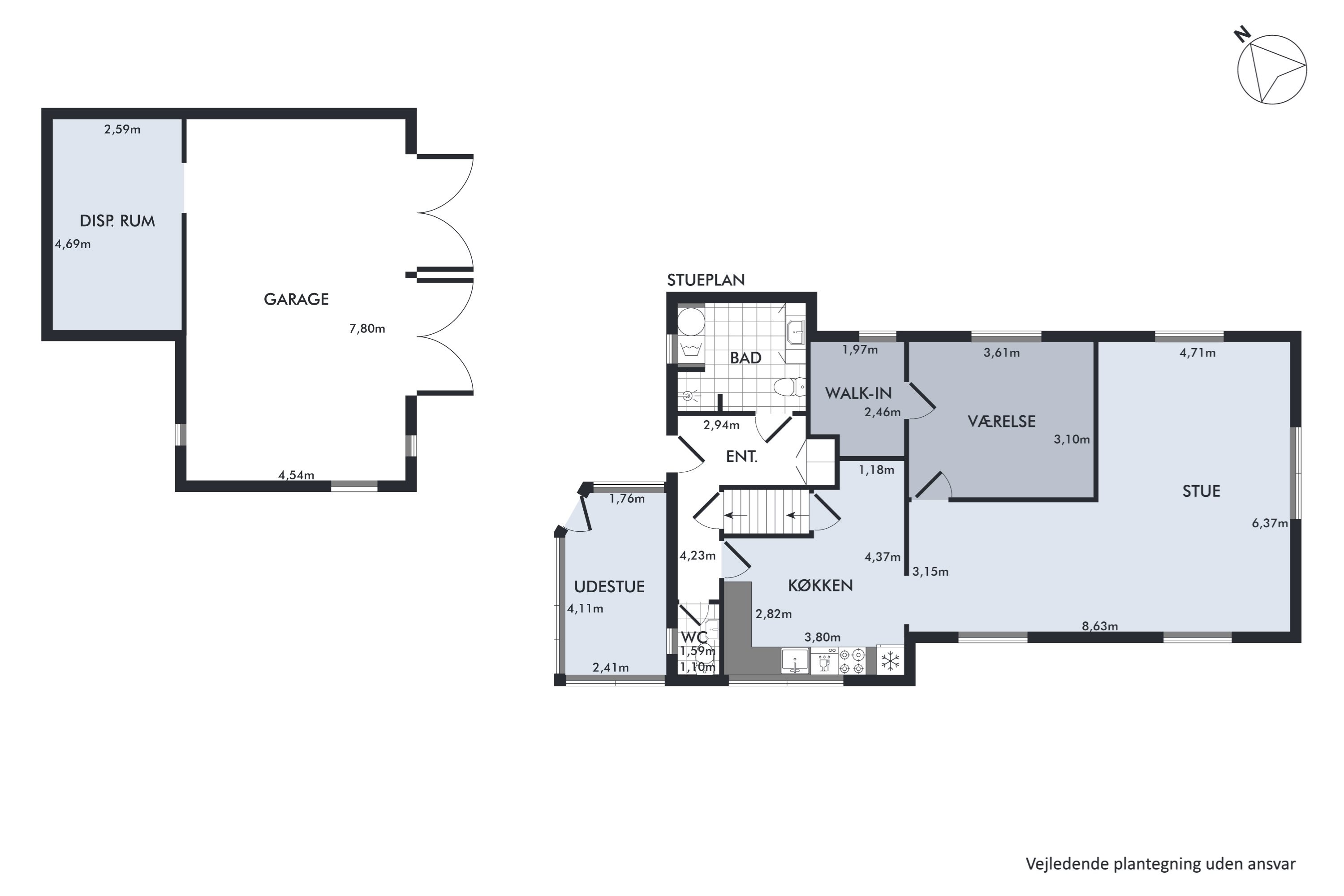 Plantegninger billede af Asselsvej 156, Øster Assels, 7990 Øster Assels