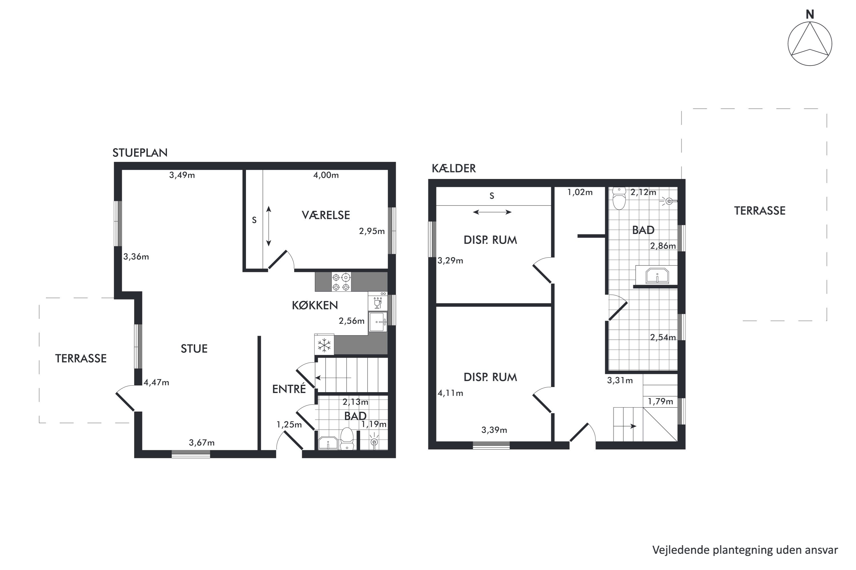 Plantegninger billede af Gl. Århusvej 131A, 8800 Viborg