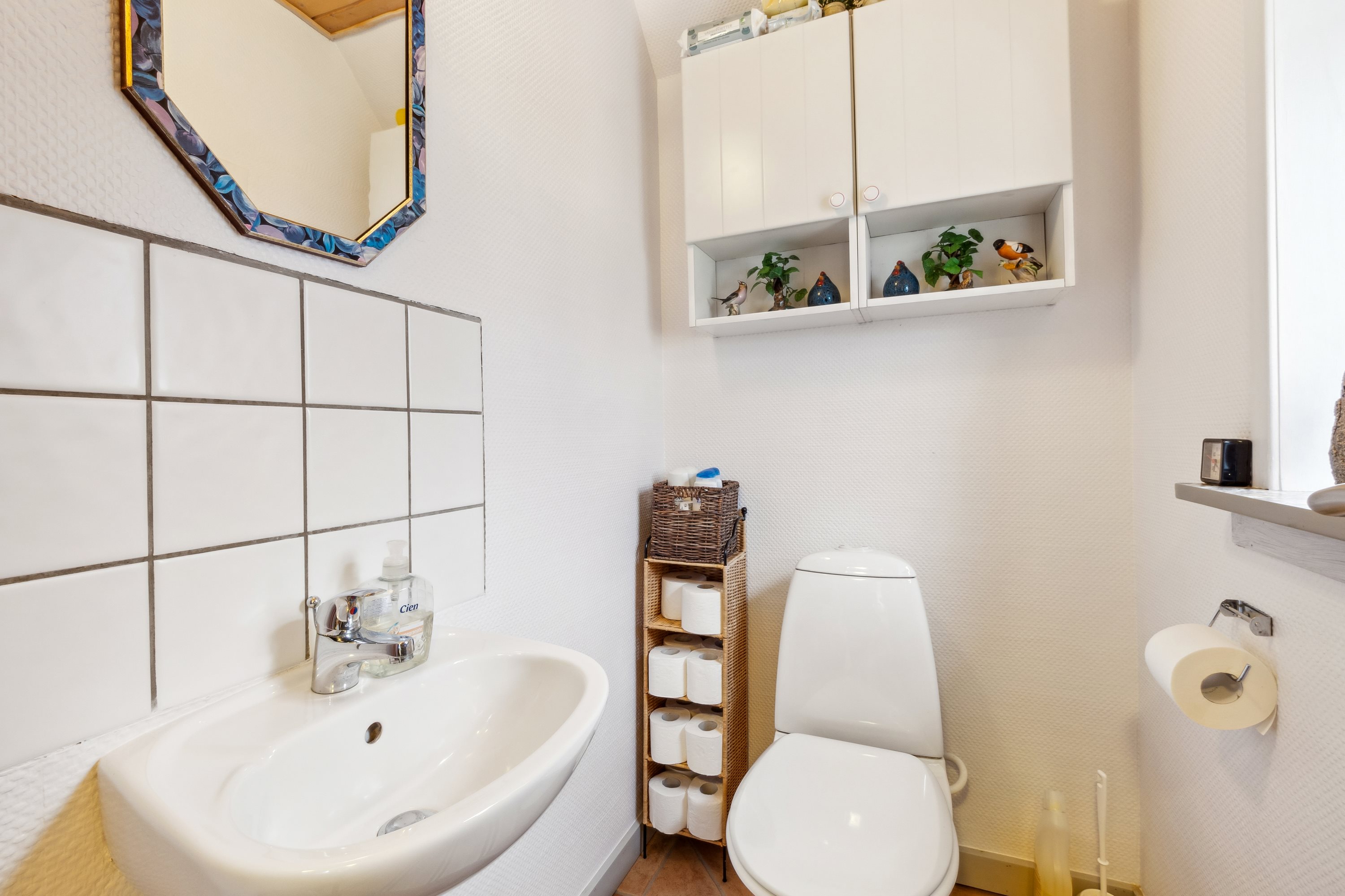 Fremhævet badeværelse billede i fuldskærmstilstand. Billede af Asselsvej 156, Øster Assels, 7990 Øster Assels