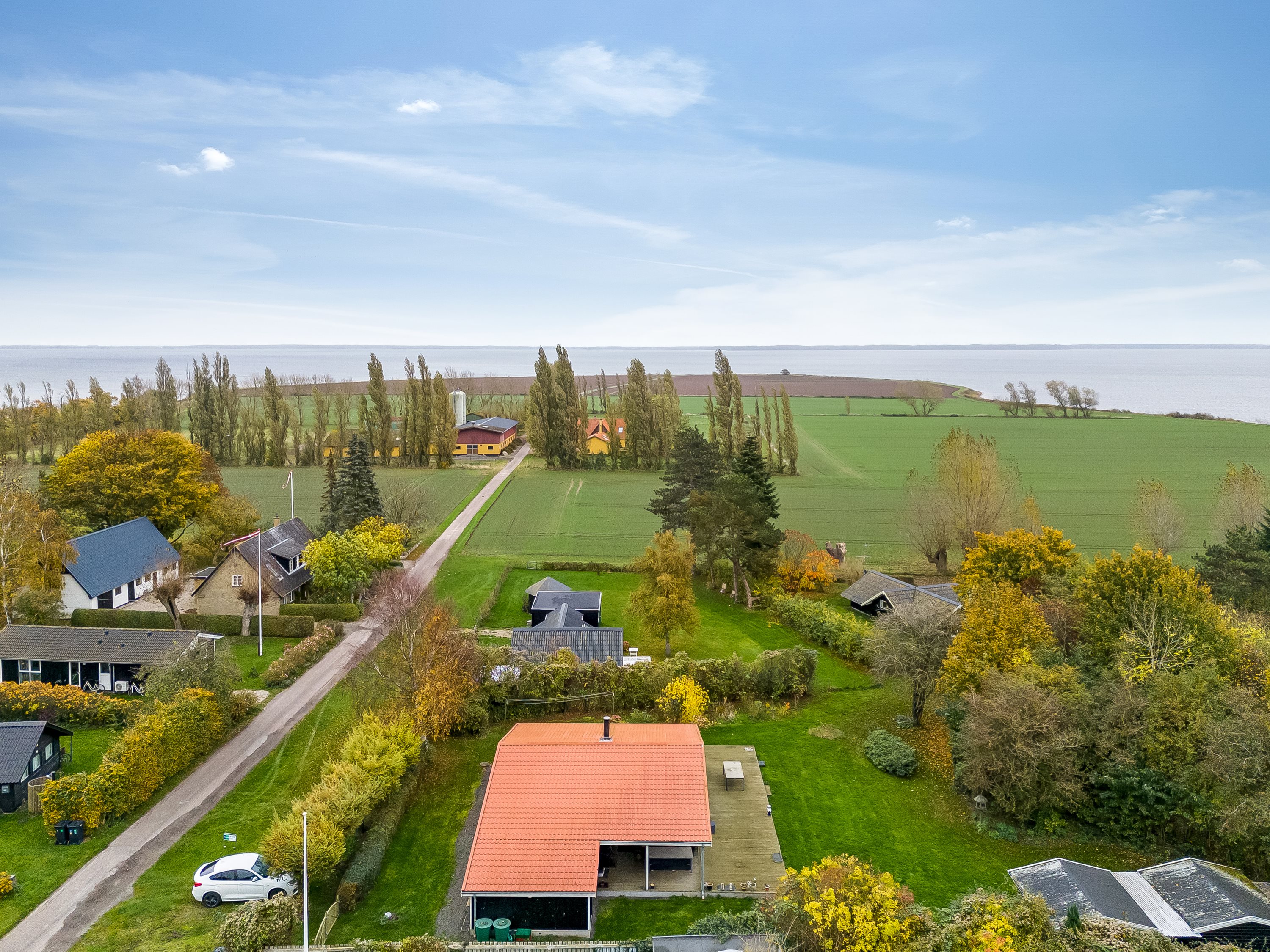 Fremhævet luftfoto billede i fuldskærmstilstand. Billede af Askø Strandvig 237, 4942 Askø