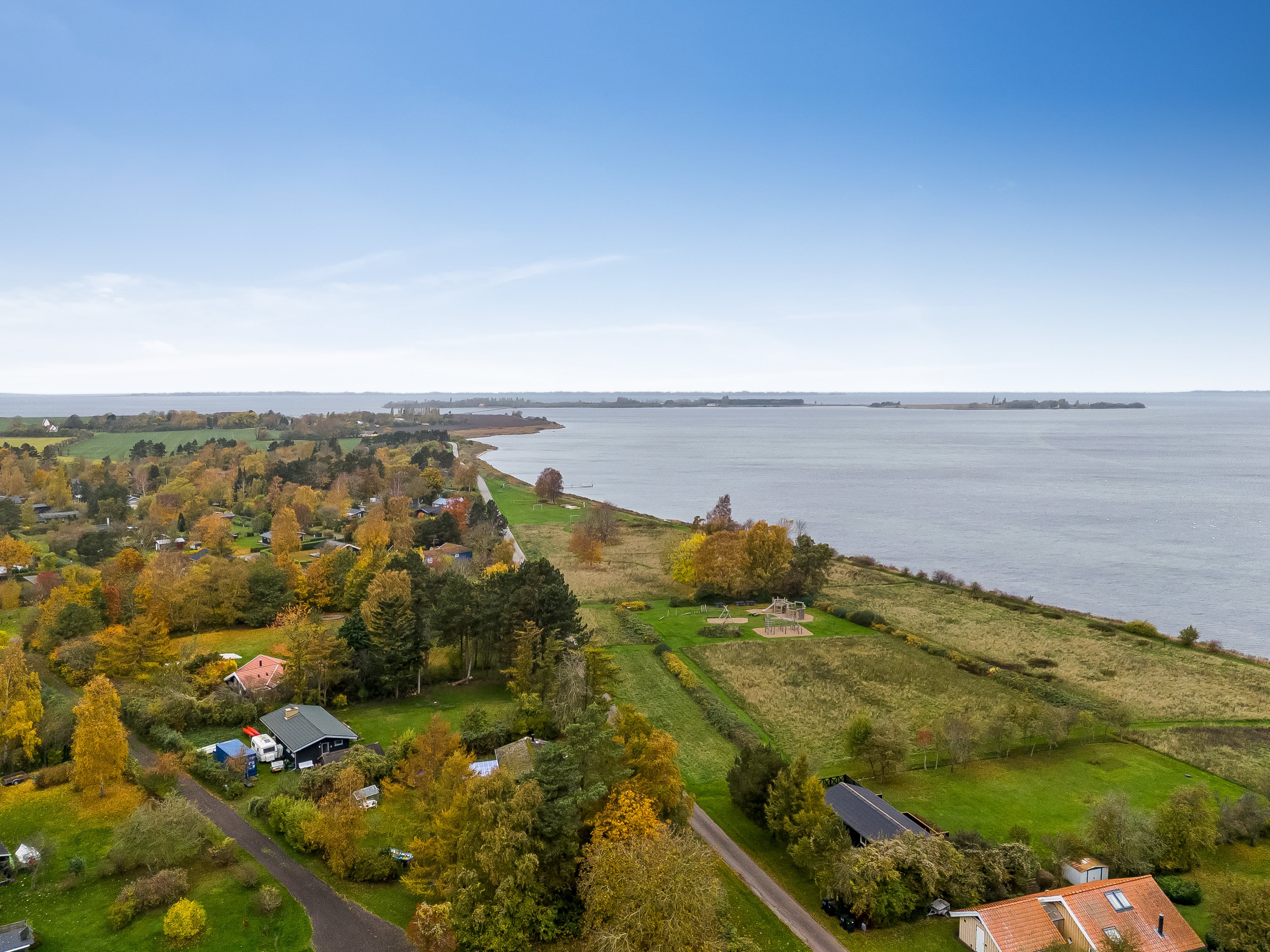 Fremhævet luftfoto billede i fuldskærmstilstand. Billede af Askø Strandvig 237, 4942 Askø