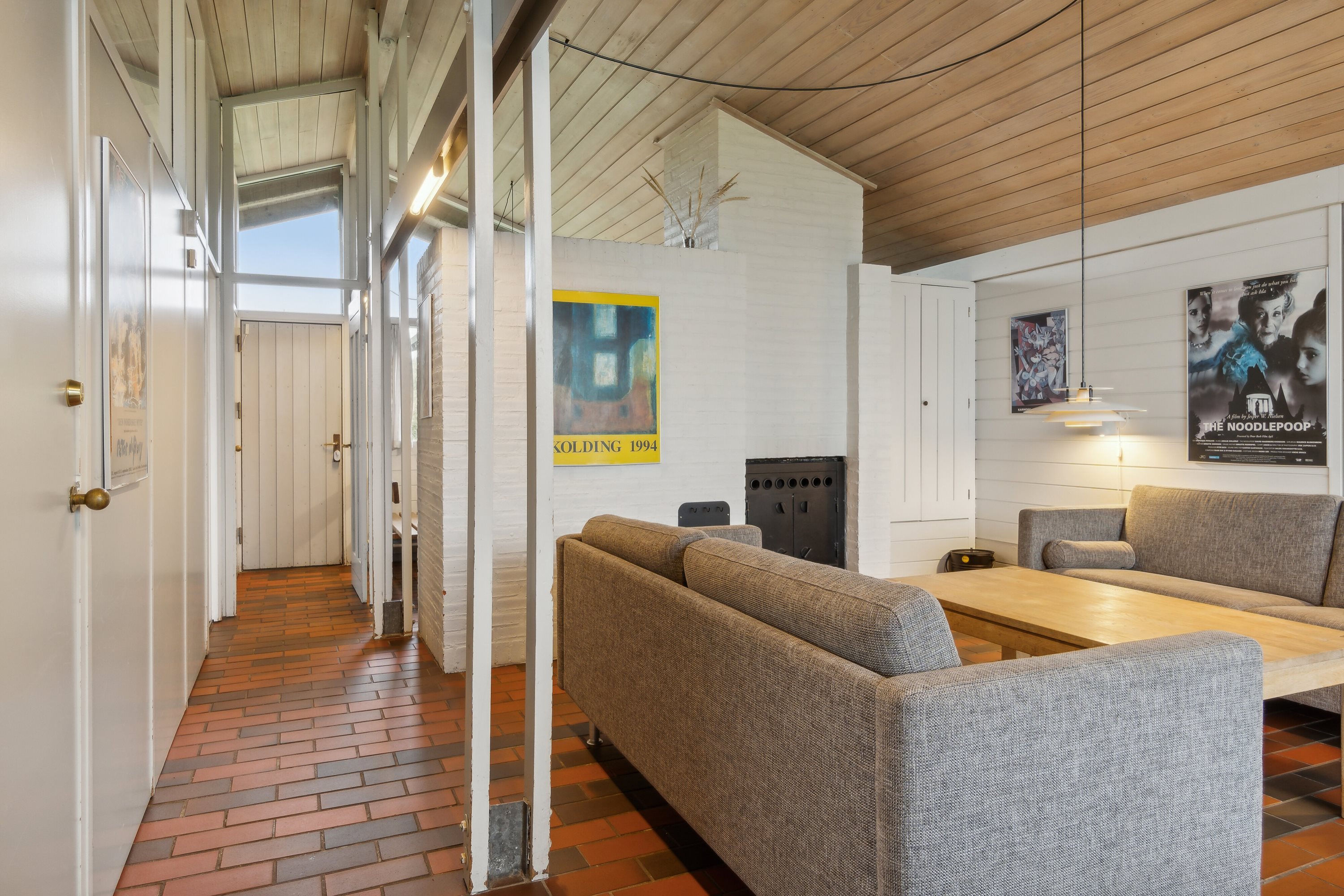 Fremhævet stue billede i fuldskærmstilstand. Billede af Solskinsvej 19, Vigsø, 7730 Hanstholm