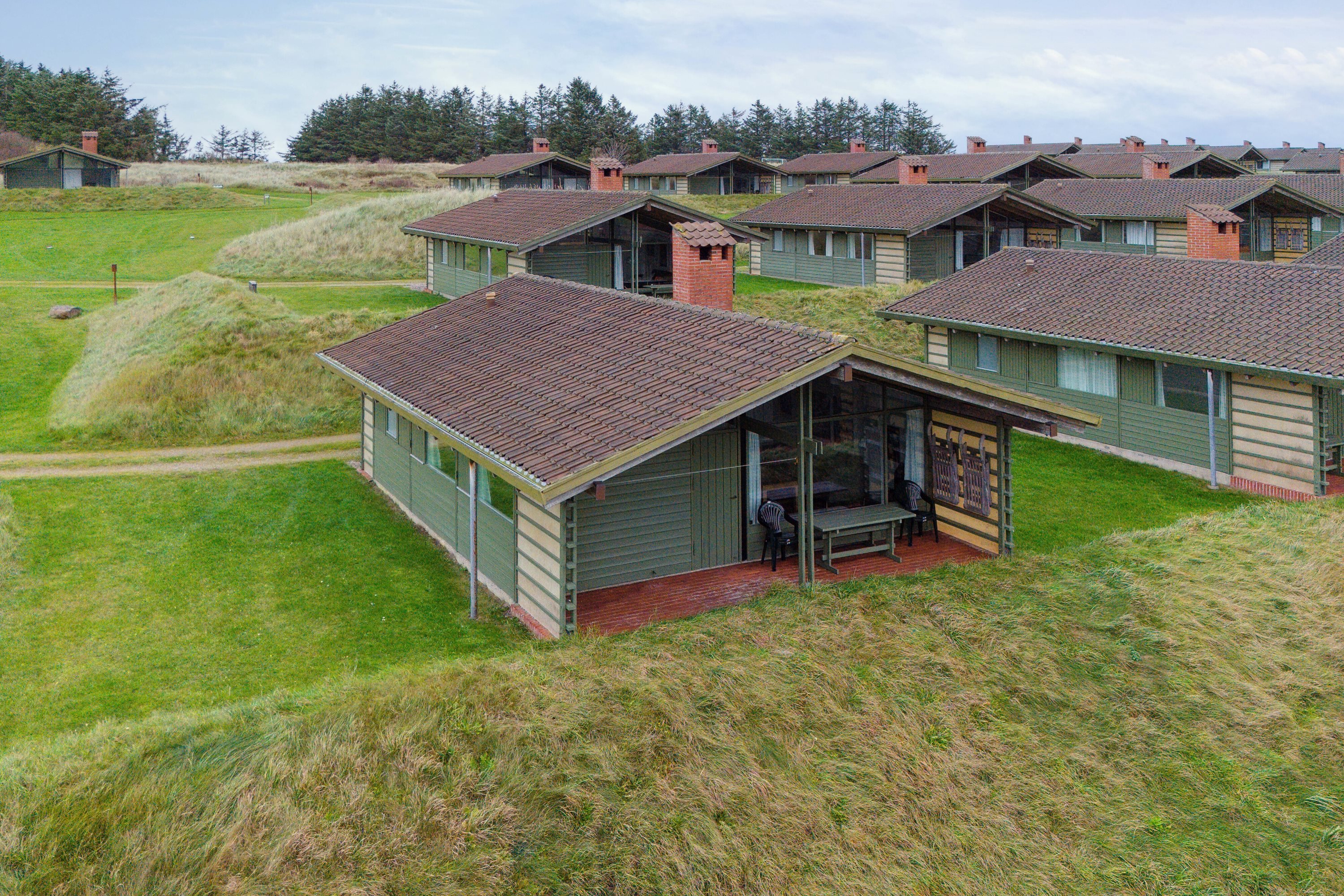 Fremhævet set fra haven billede i fuldskærmstilstand. Billede af Solskinsvej 19, Vigsø, 7730 Hanstholm