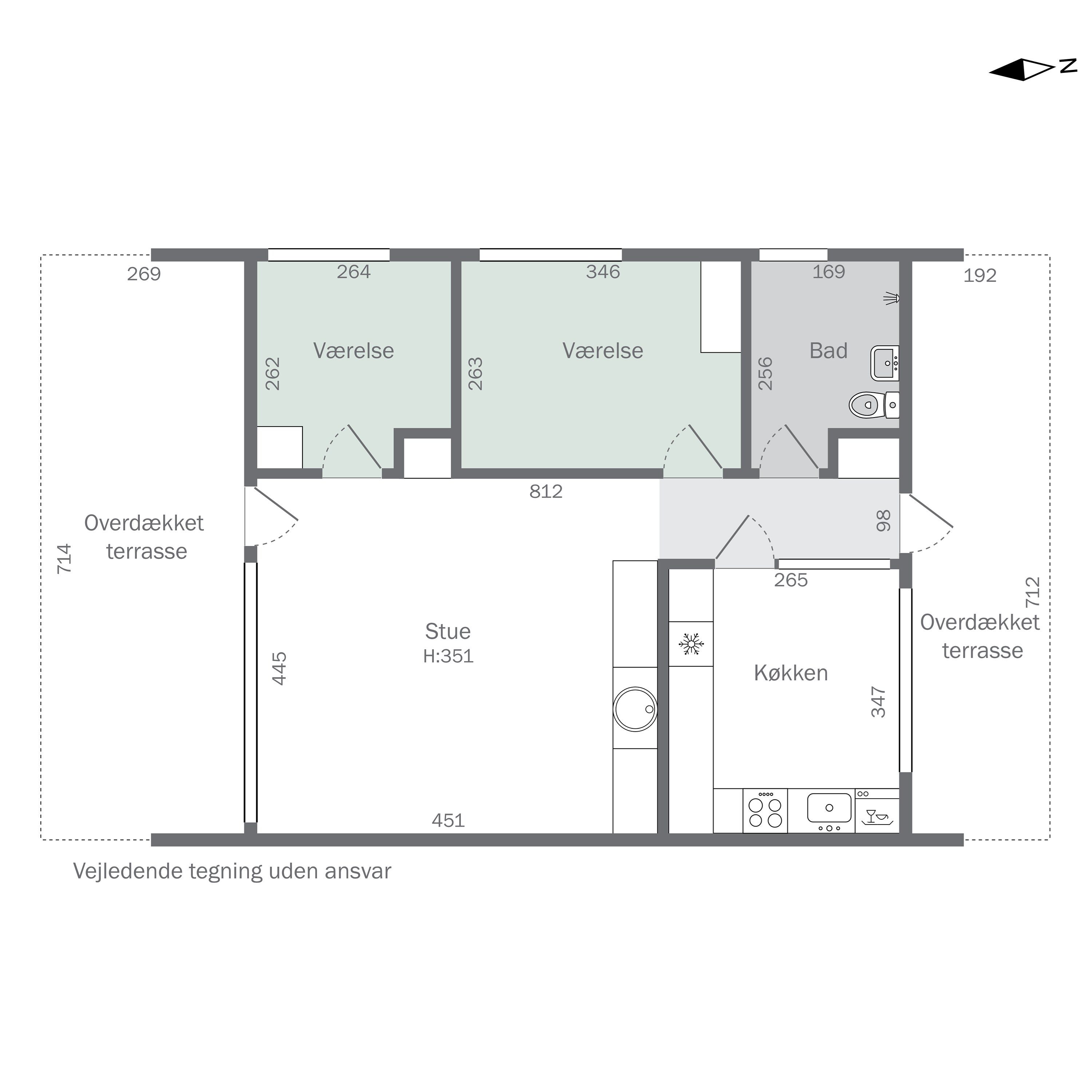Plantegninger billede af Solskinsvej 19, Vigsø, 7730 Hanstholm