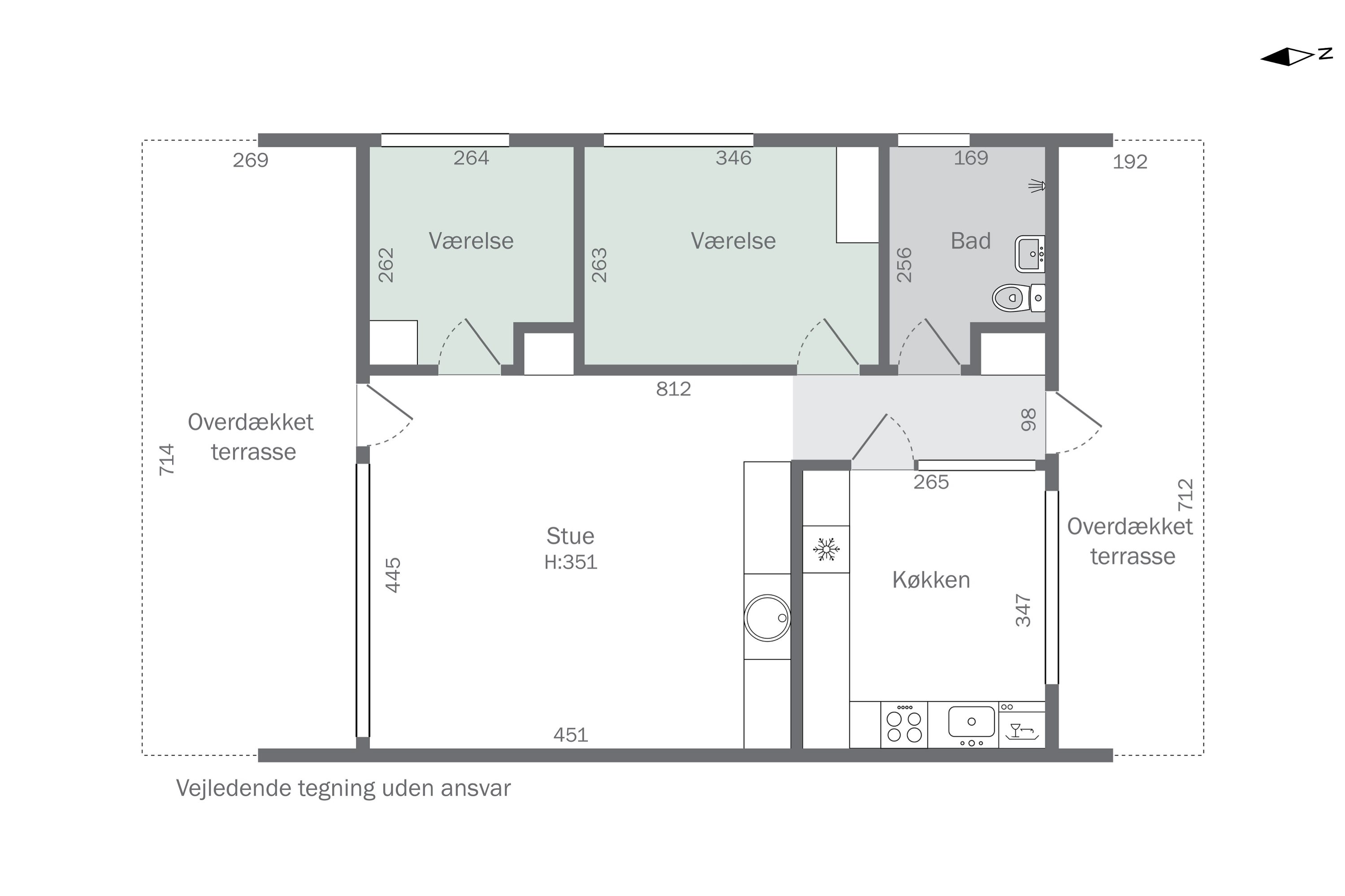 Plantegninger billede af Solskinsvej 19, Vigsø, 7730 Hanstholm