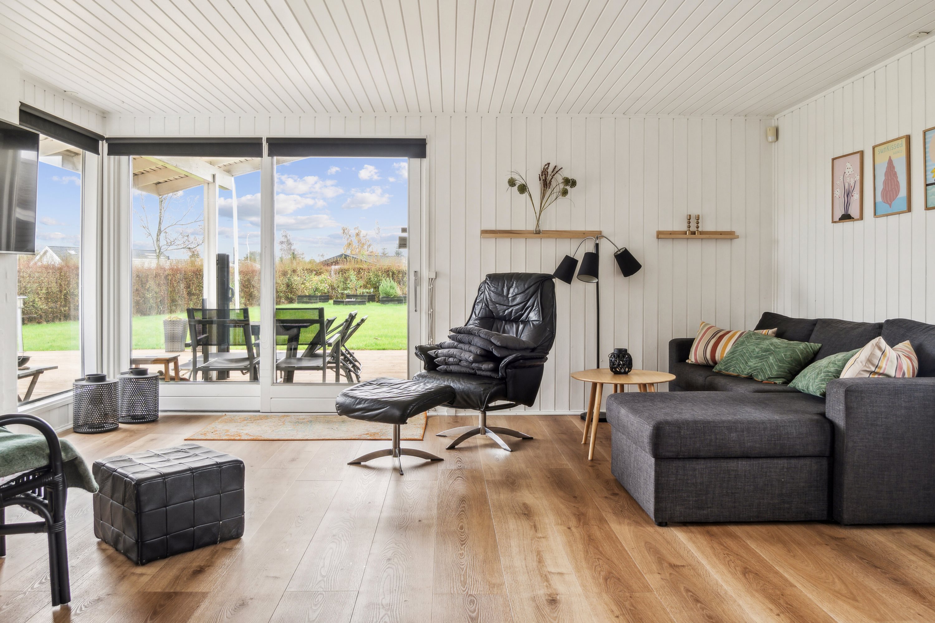 Fremhævet stue billede i fuldskærmstilstand. Billede af Østparken 57, Hasmark Strand, 5450 Otterup