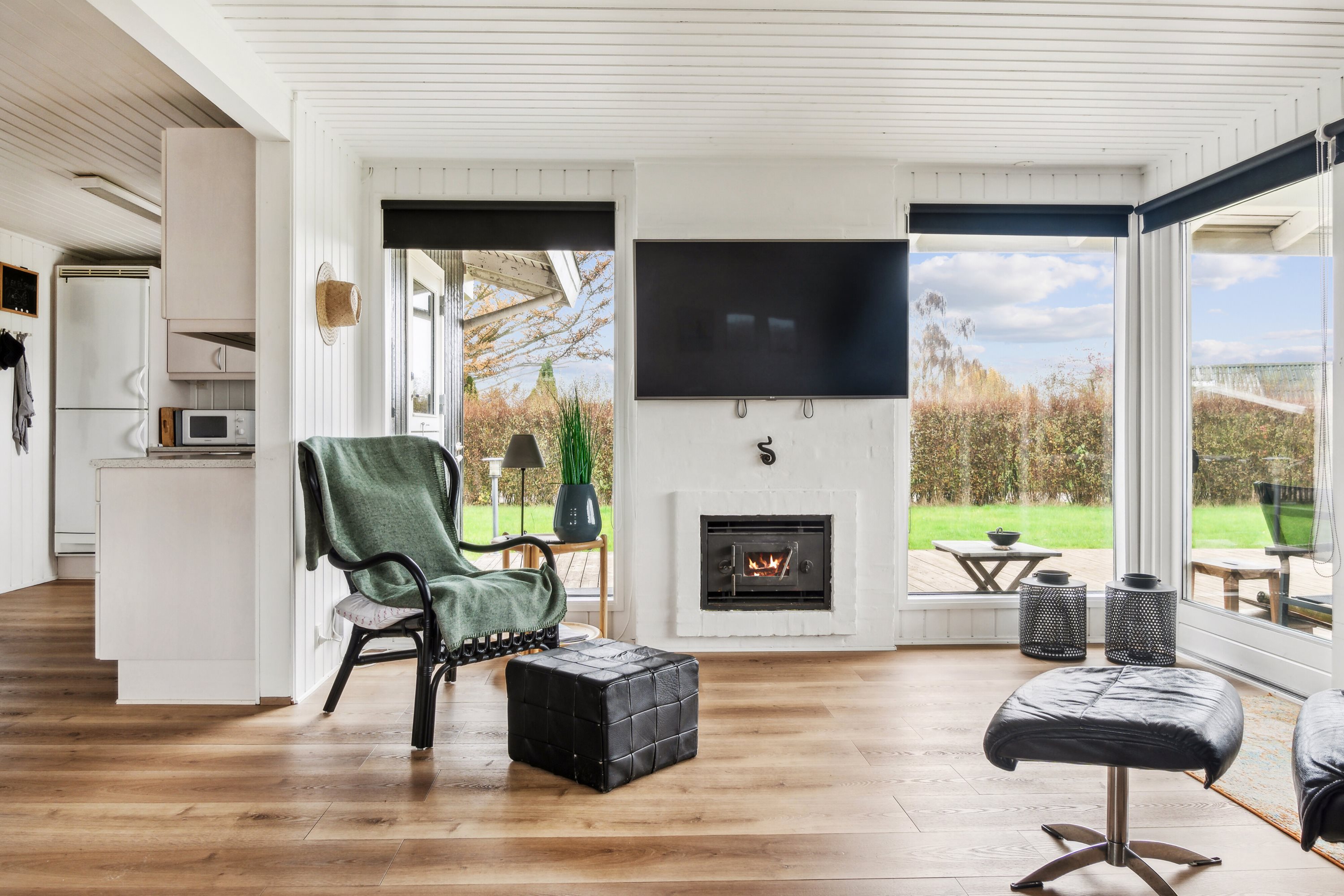 Fremhævet stue billede i fuldskærmstilstand. Billede af Østparken 57, Hasmark Strand, 5450 Otterup