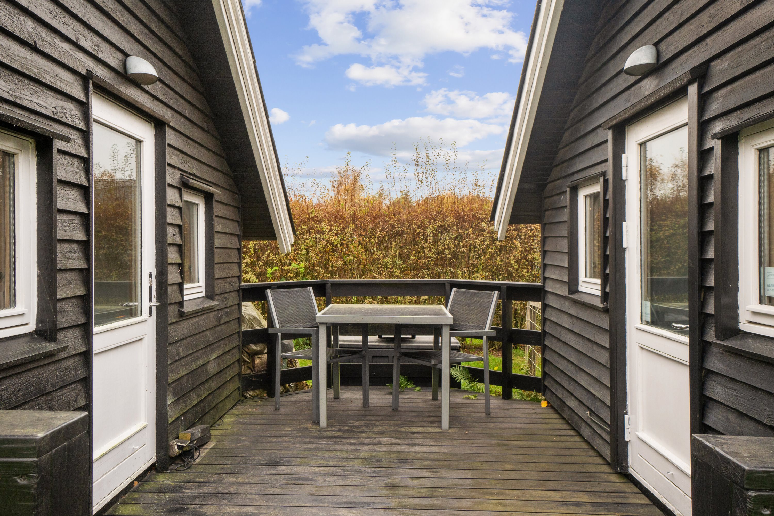 Fremhævet terrasse billede i fuldskærmstilstand. Billede af Østparken 57, Hasmark Strand, 5450 Otterup