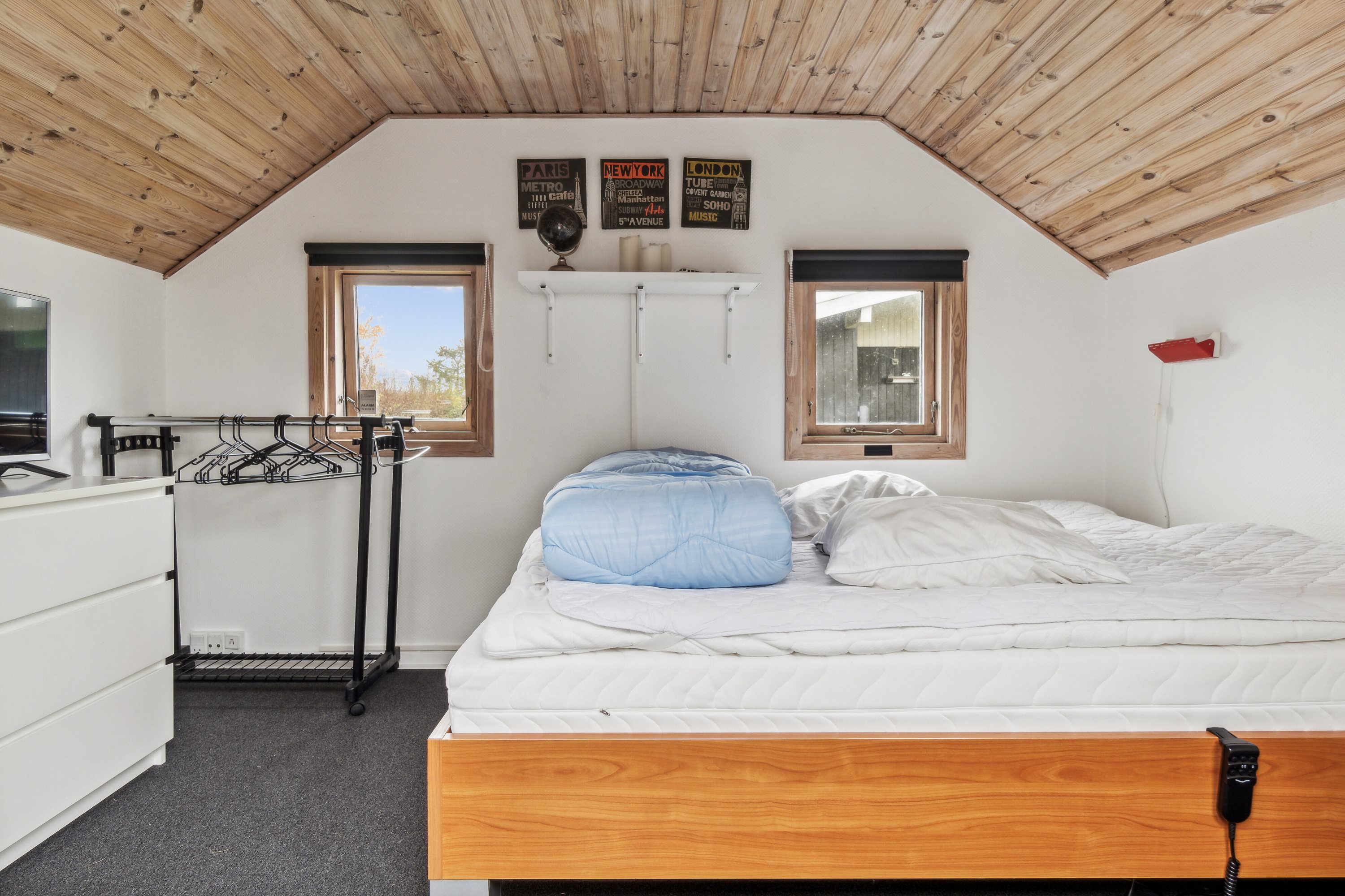 Fremhævet soveværelse billede i fuldskærmstilstand. Billede af Østparken 57, Hasmark Strand, 5450 Otterup