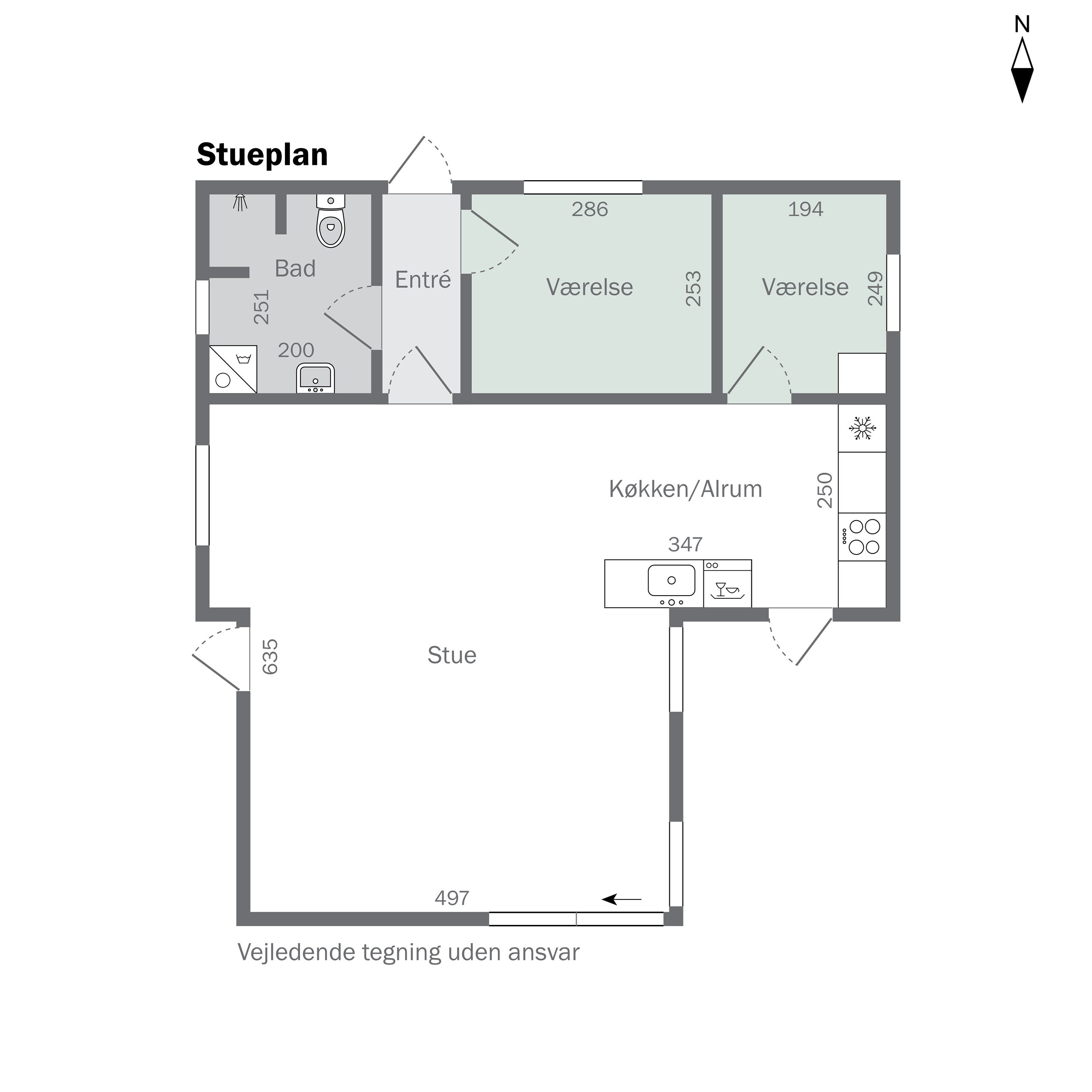 Plantegninger billede af Østparken 57, Hasmark Strand, 5450 Otterup