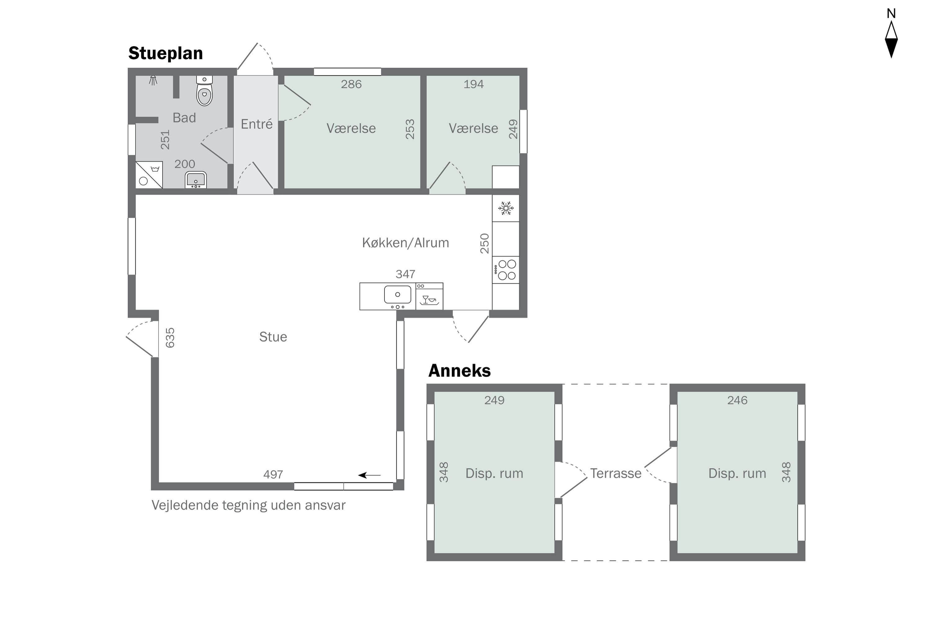 Plantegninger billede af Østparken 57, Hasmark Strand, 5450 Otterup