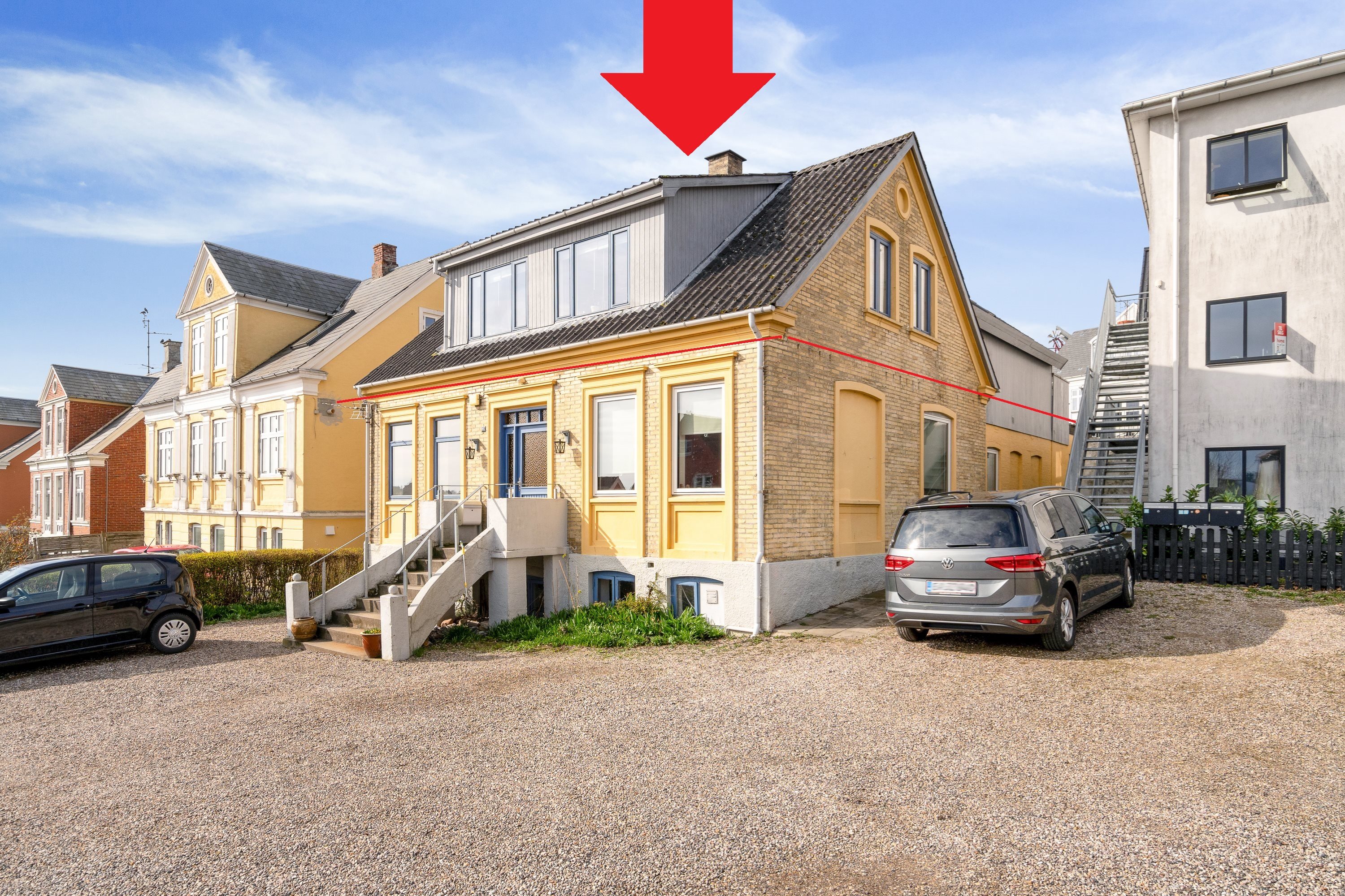 Fremhævet  billede i fuldskærmstilstand. Billede af Kongebakken 11A, 1., 5700 Svendborg