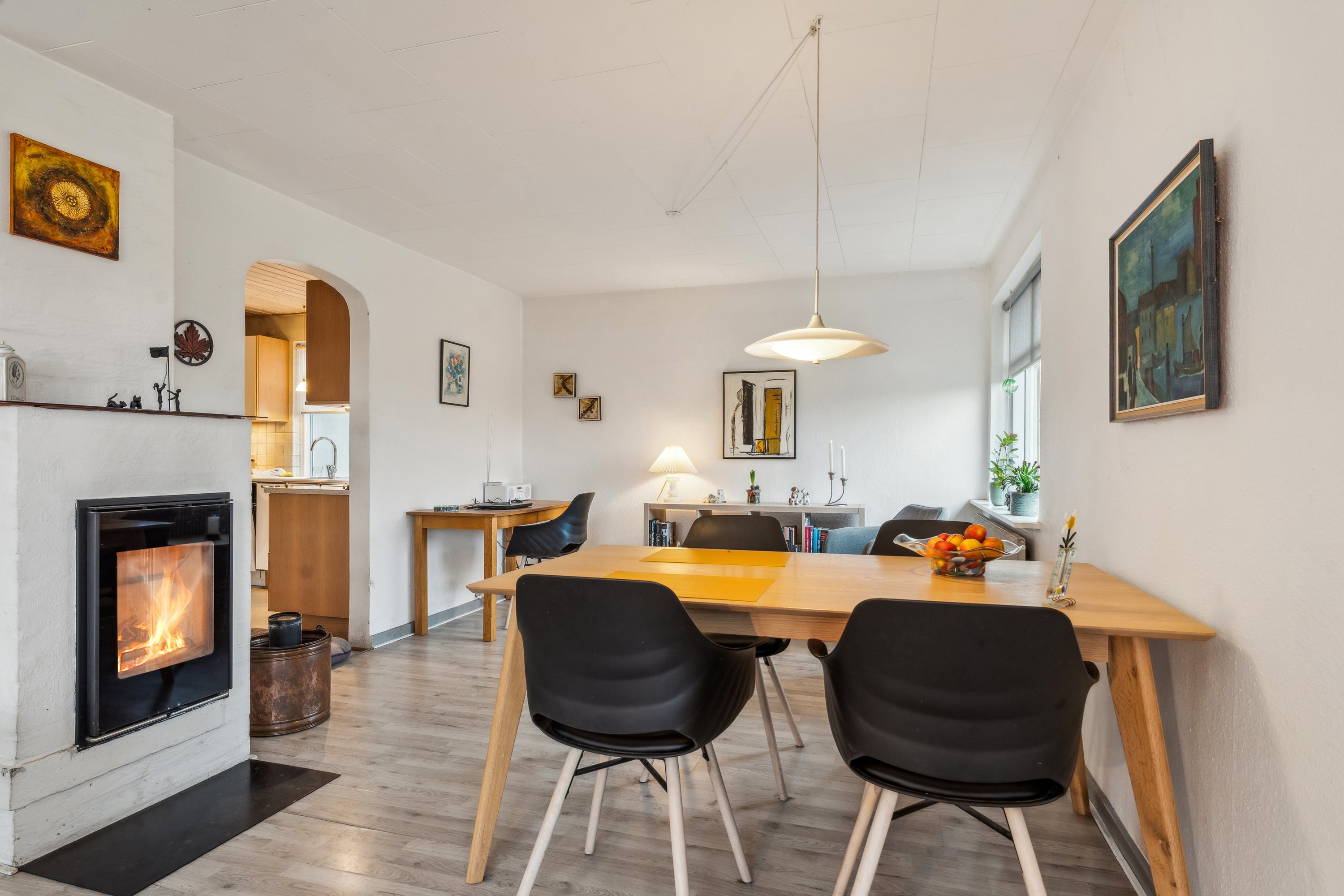 Fremhævet stue billede i fuldskærmstilstand. Billede af Nørreled 11, Ø Tørslev, 8983 Gjerlev J