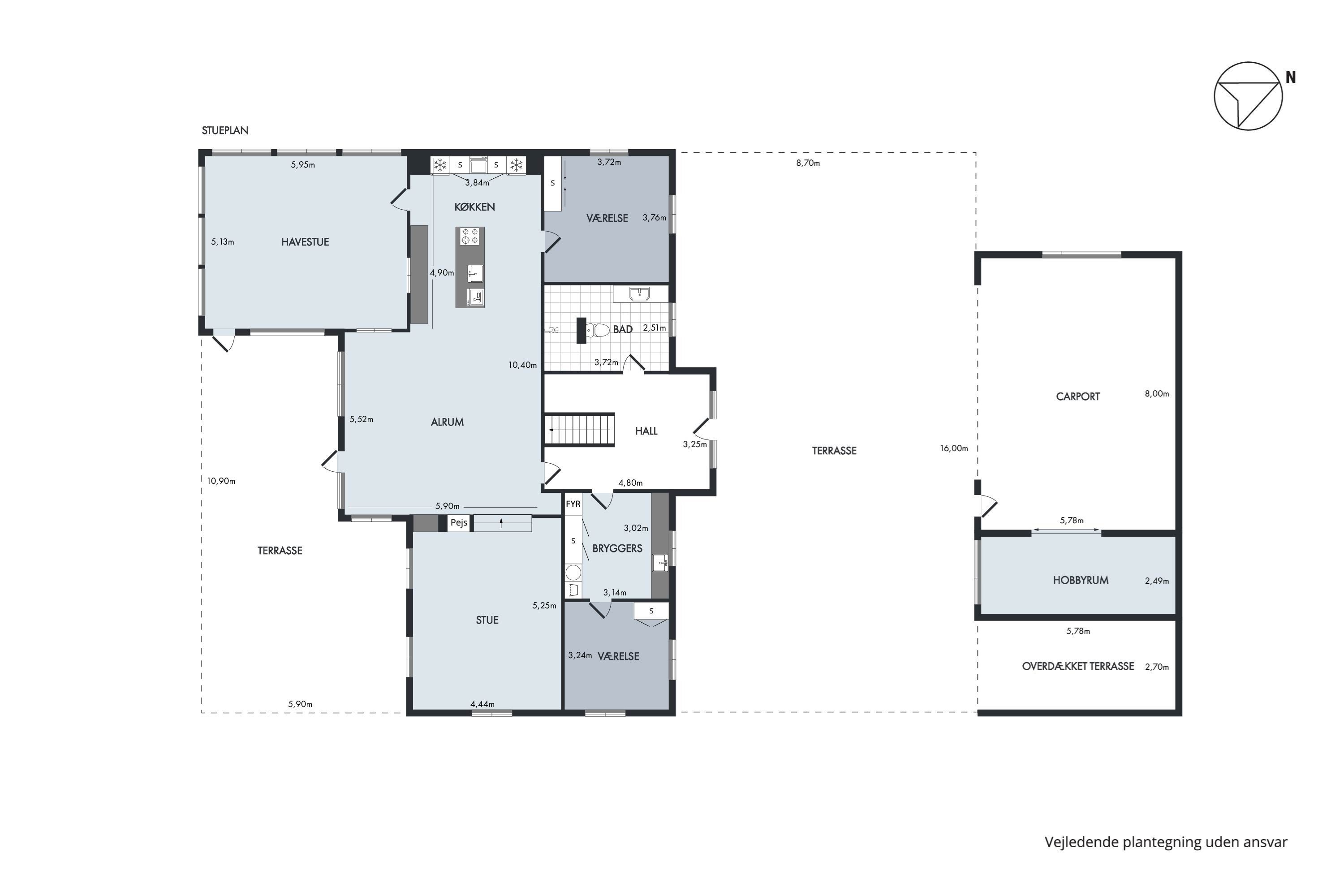 Plantegninger billede af Kjelstrupvej 12, Kjelstrup, 7700 Thisted