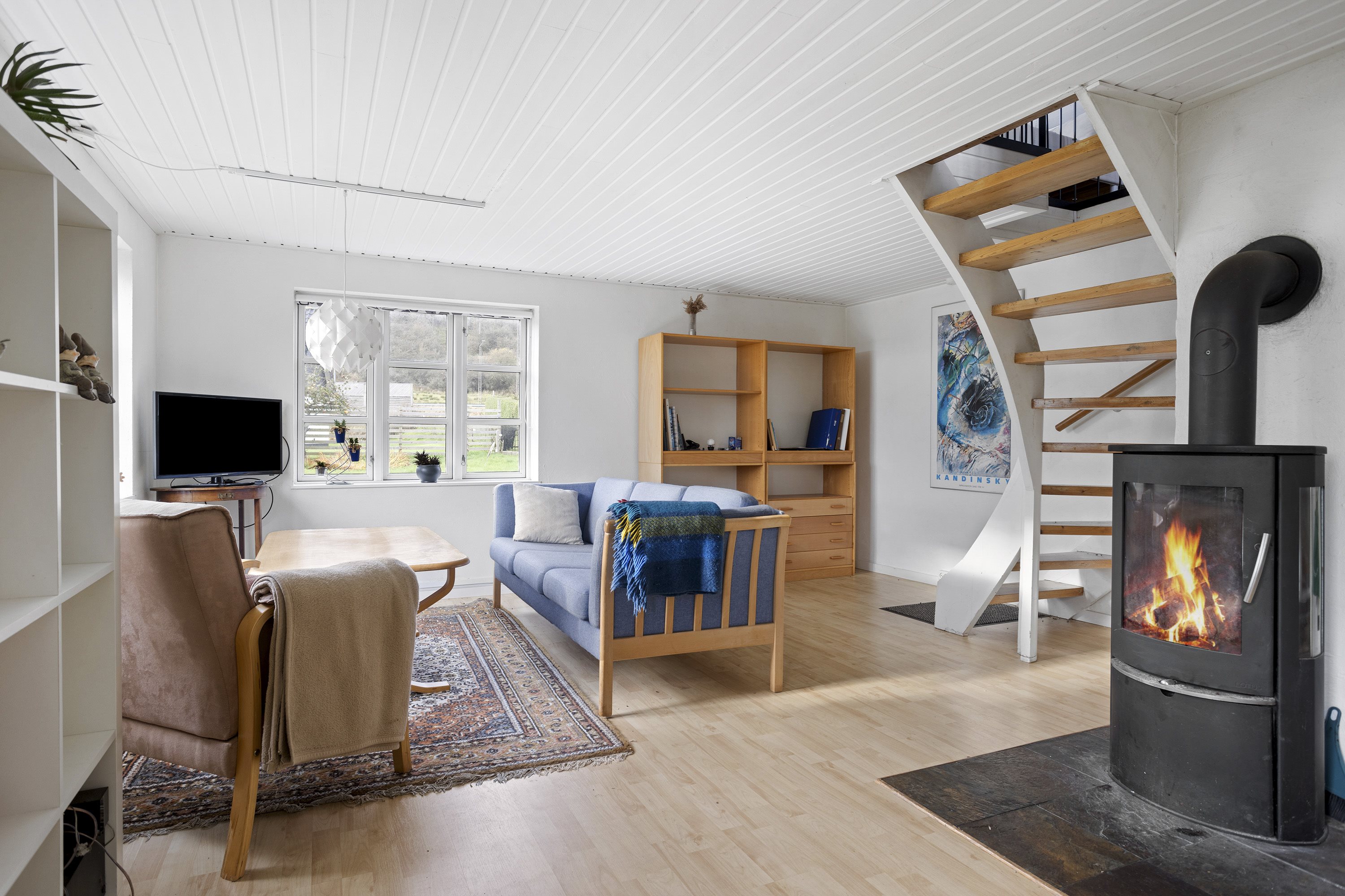 Fremhævet stue billede i fuldskærmstilstand. Billede af Sæbyvej 177, 9900 Frederikshavn