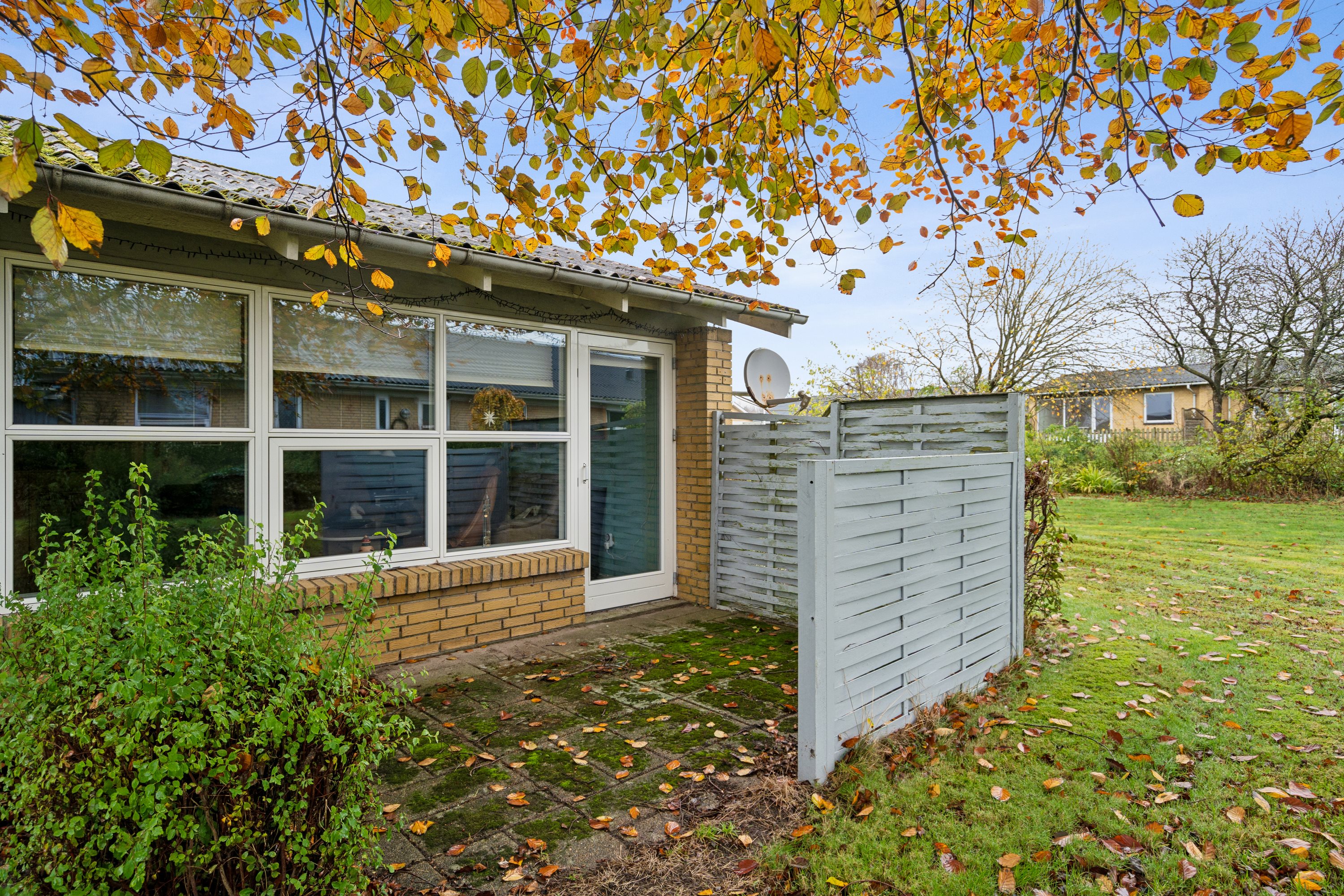 Fremhævet terrasse billede i fuldskærmstilstand. Billede af Birkagervej 12, 9740 Jerslev J