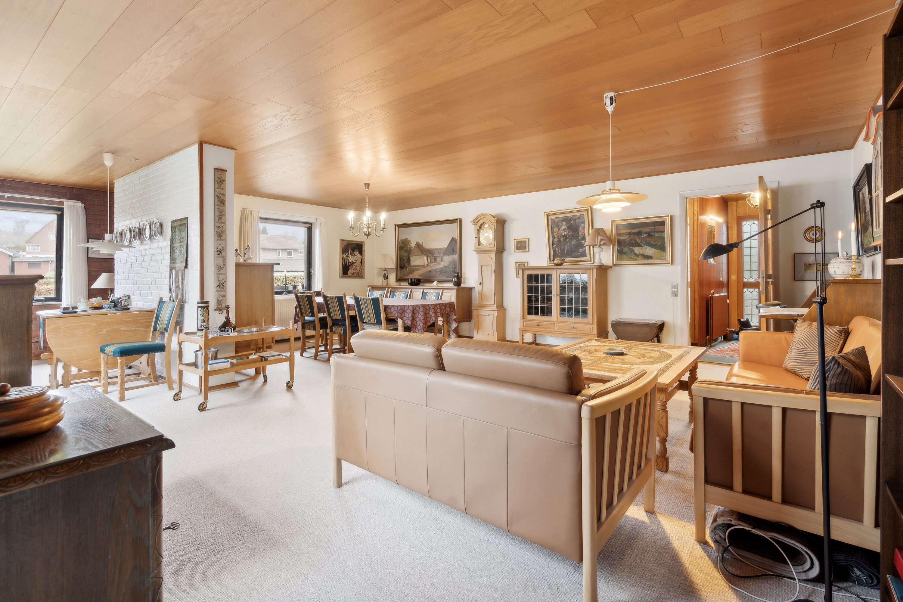 Fremhævet spisestue billede i fuldskærmstilstand. Billede af Langløkke 24, 6200 Aabenraa