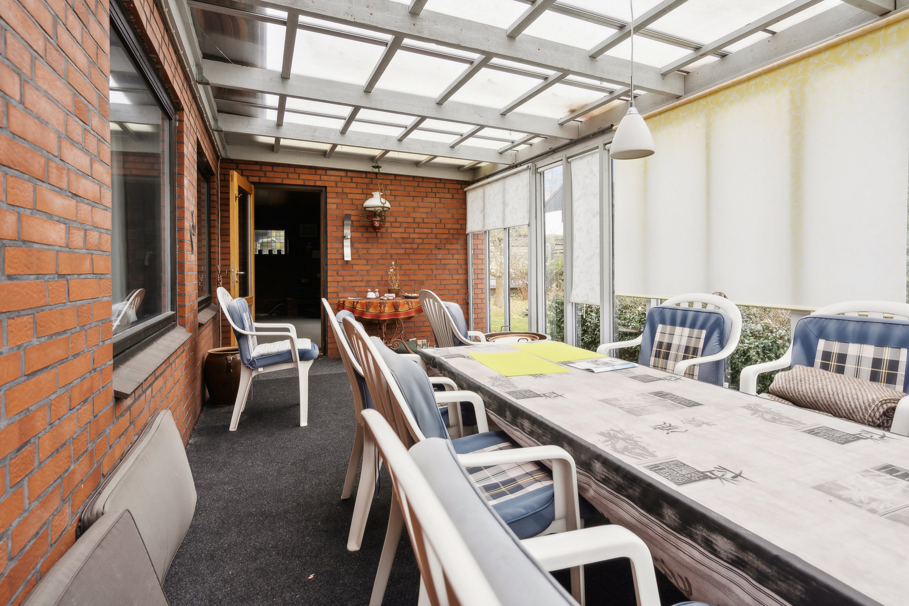 Fremhævet udestue billede i fuldskærmstilstand. Billede af Langløkke 24, 6200 Aabenraa