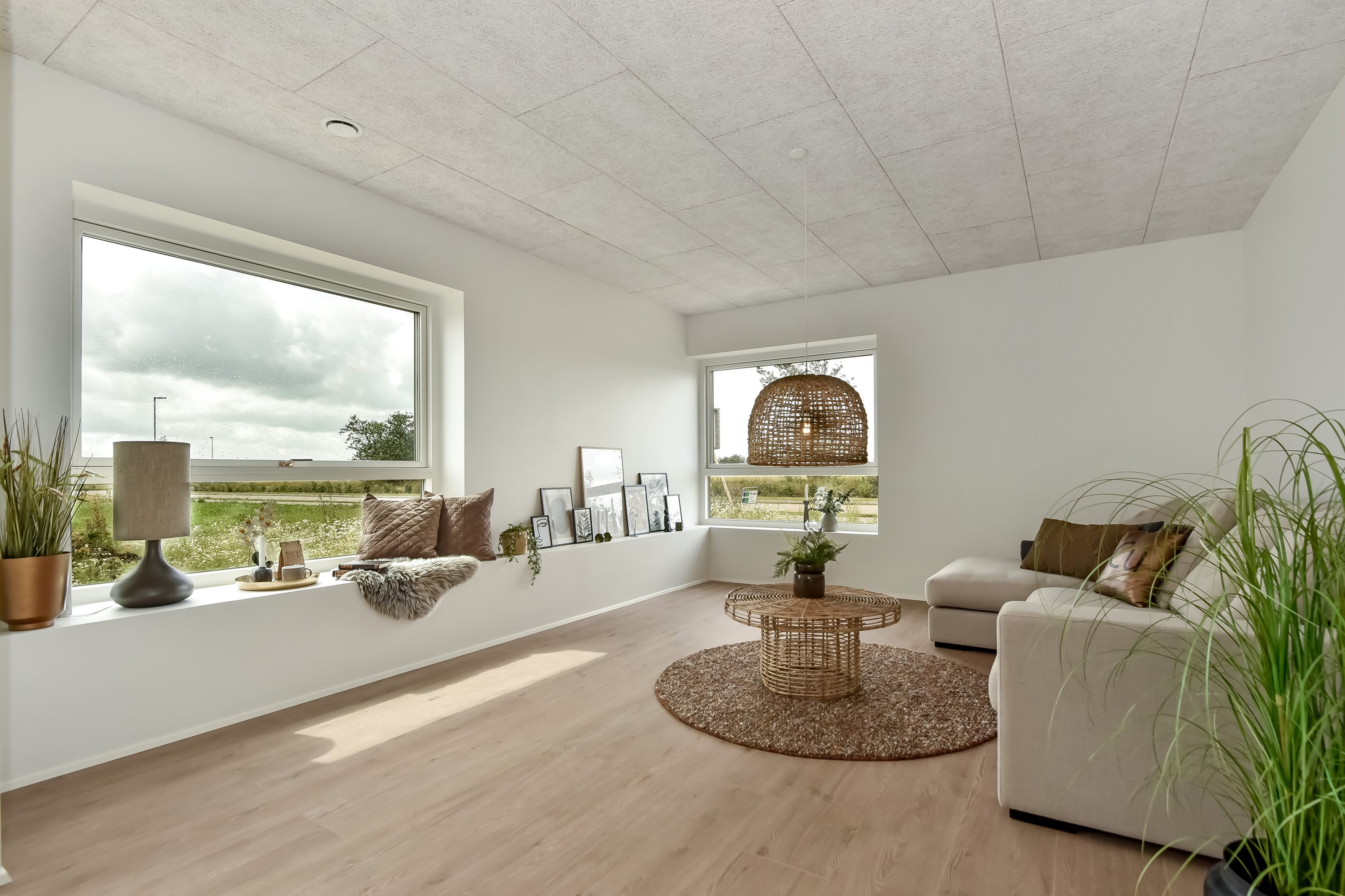 Fremhævet stue billede i fuldskærmstilstand. Billede af Helstrupvænget 10, Snejbjerg, 7400 Herning