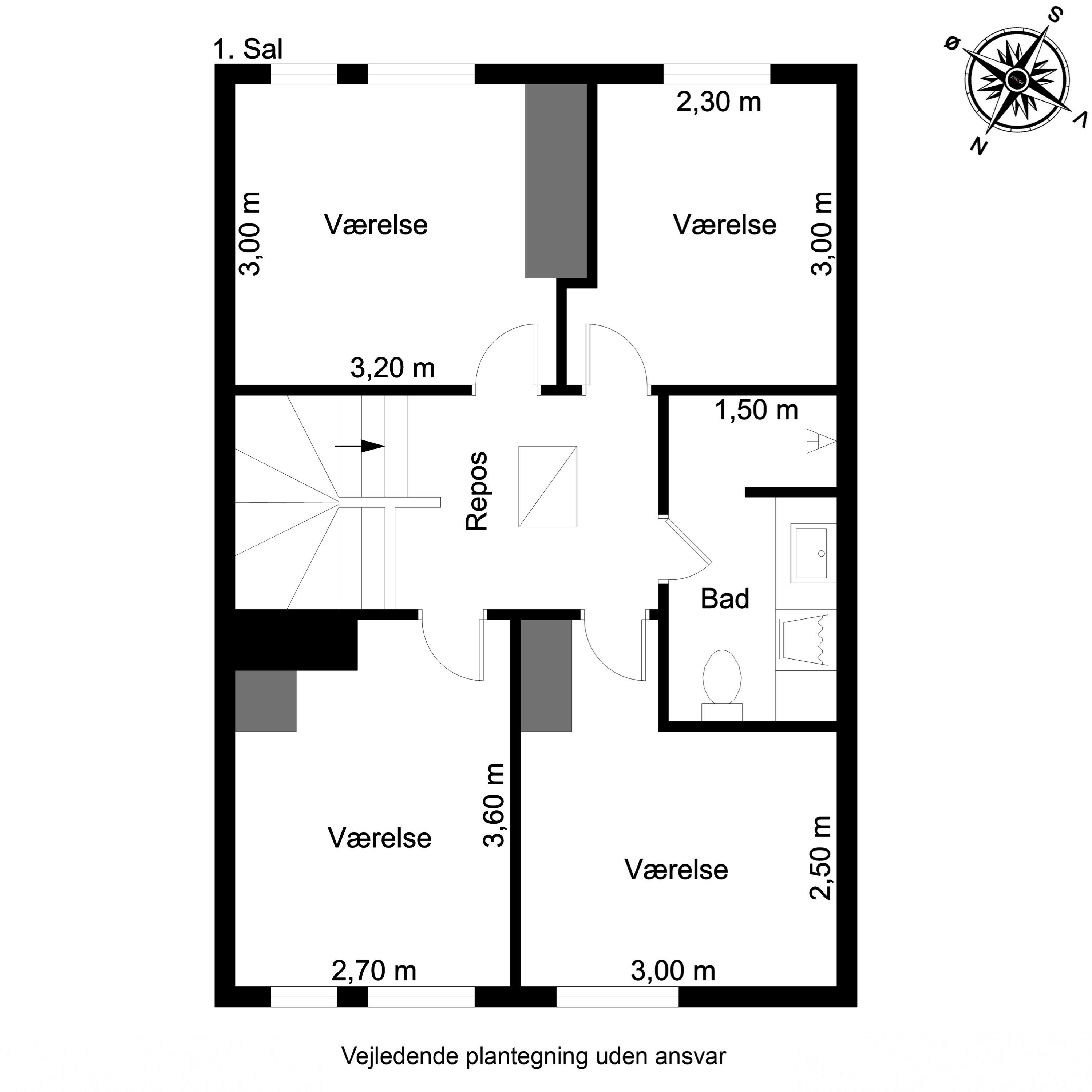 Plantegninger billede af Fjergangen 9, Tarup, 5000 Odense C