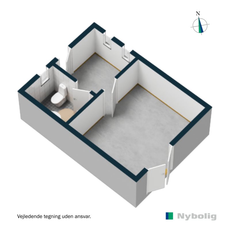 Plantegninger billede af Kragelundvej 11, 6622 Bække