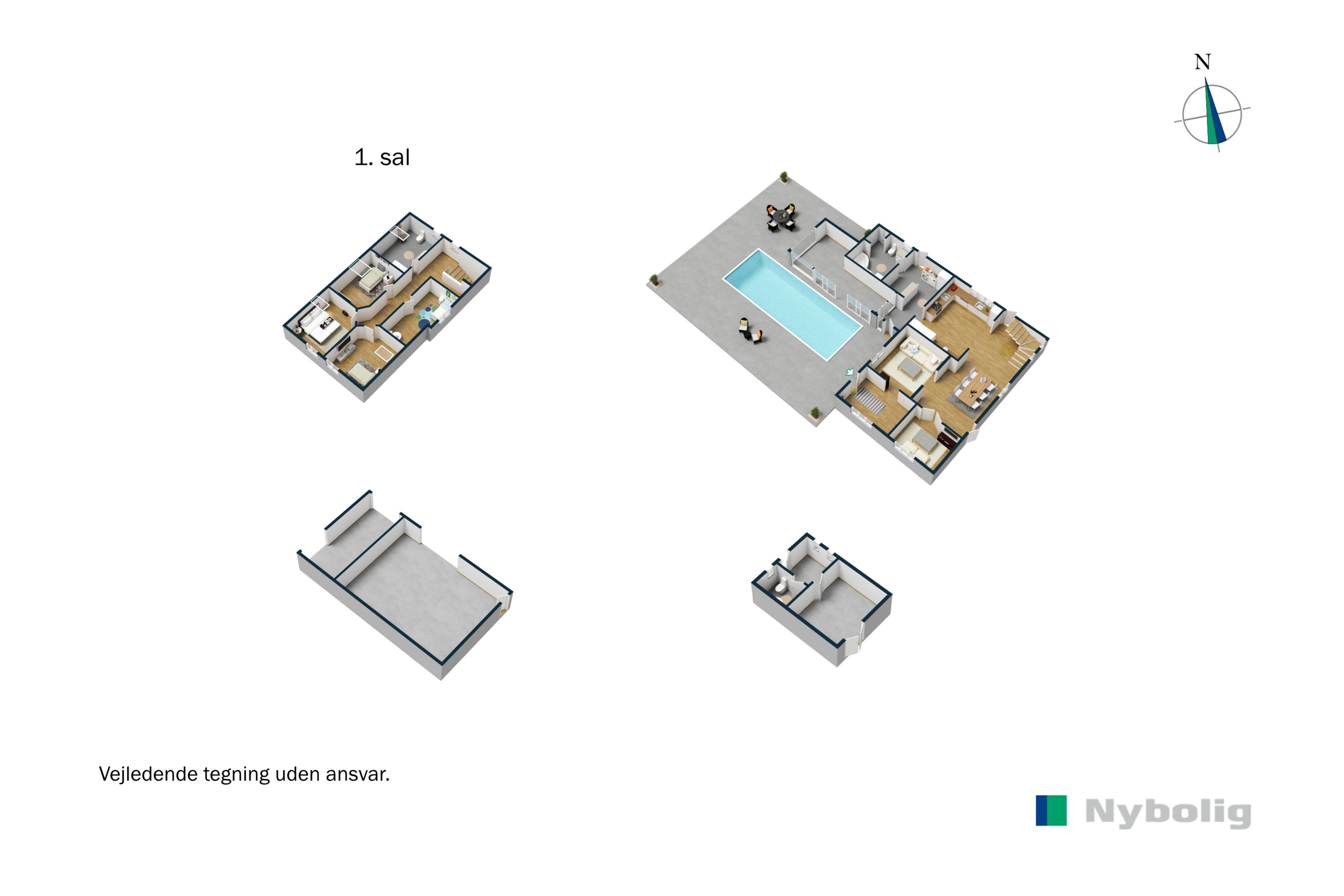 Plantegninger billede af Kragelundvej 11, 6622 Bække