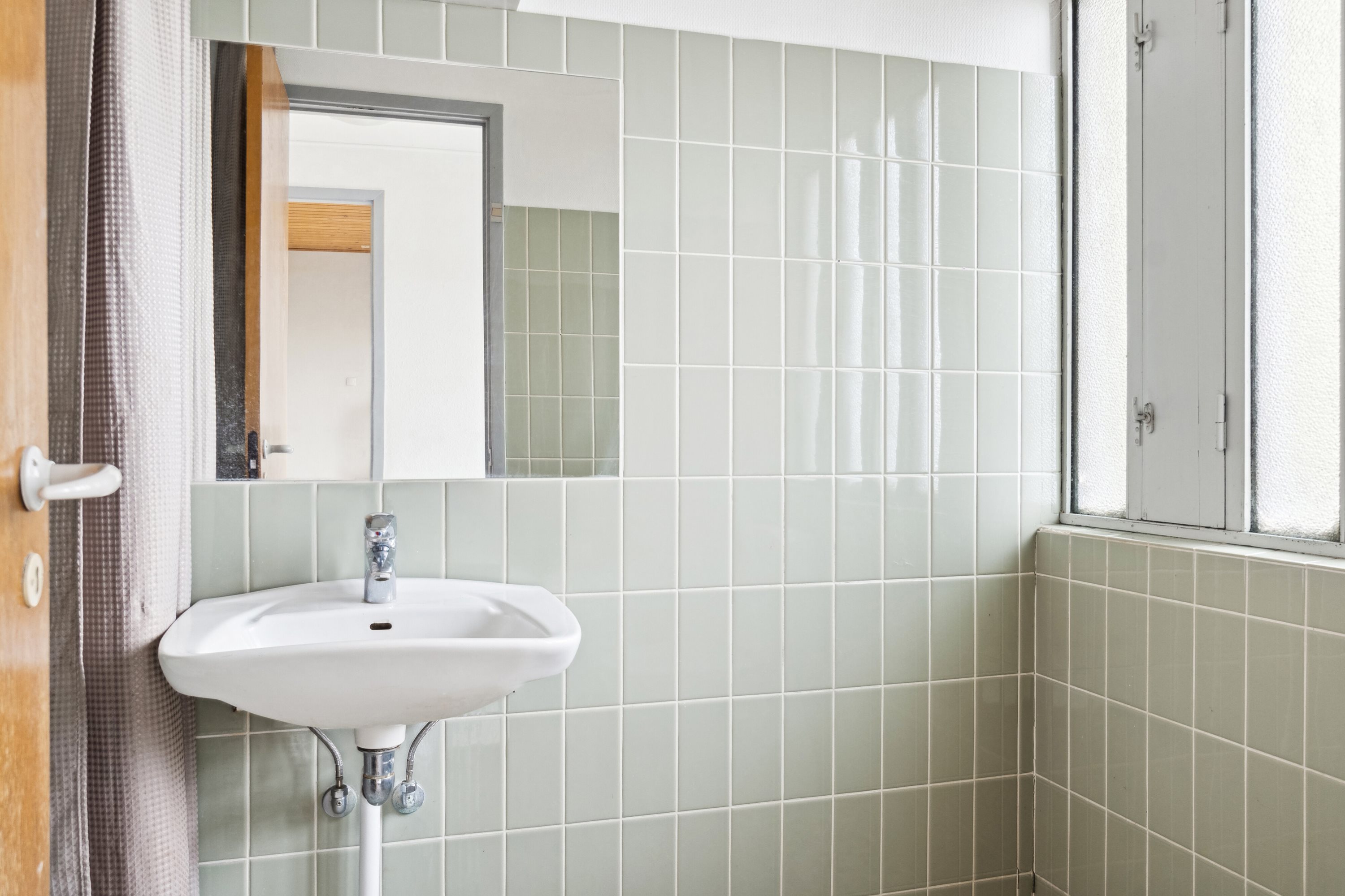 Fremhævet badeværelse billede i fuldskærmstilstand. Billede af Rosenhaven 17, 4470 Svebølle