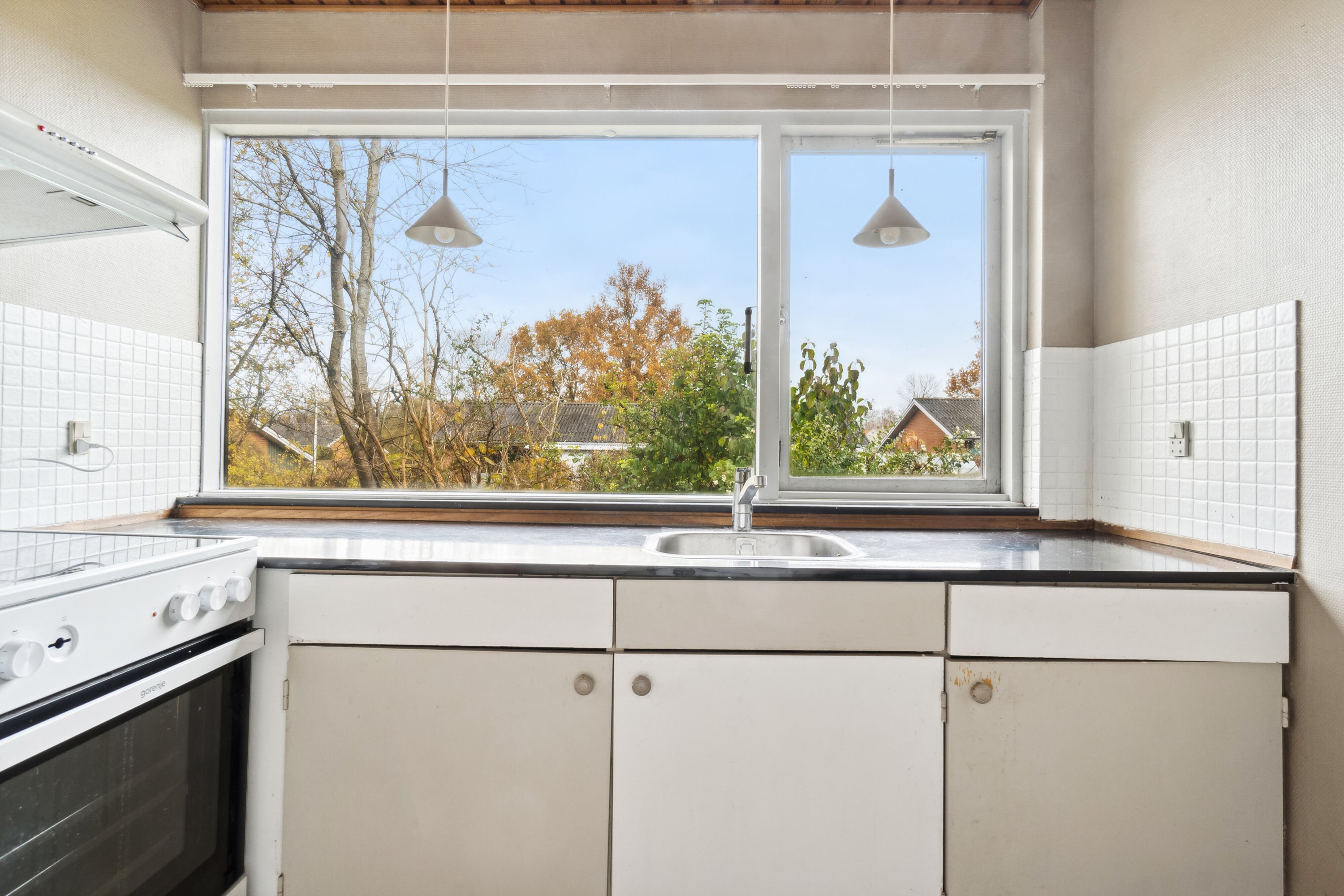Fremhævet køkken billede i fuldskærmstilstand. Billede af Rosenhaven 17, 4470 Svebølle