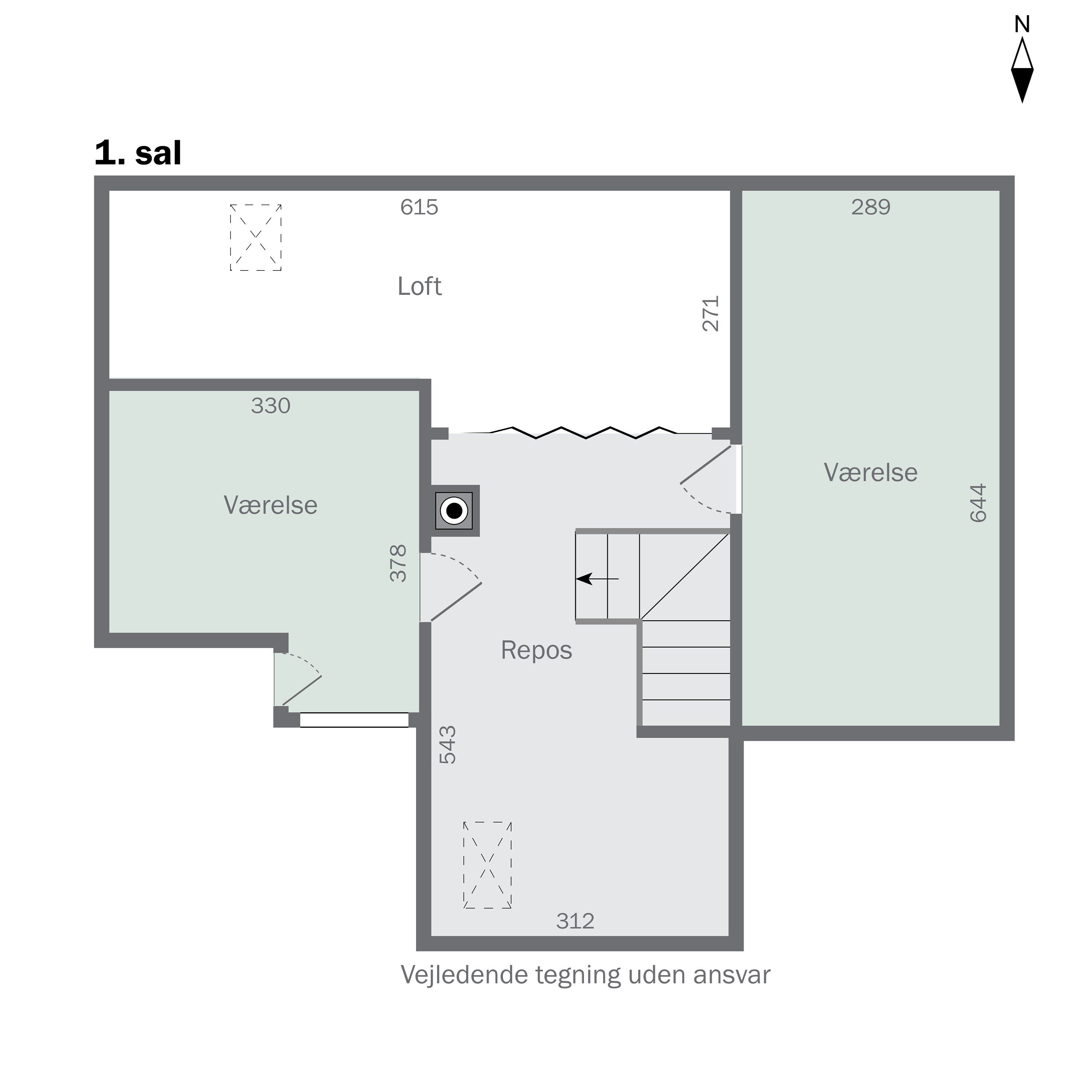 Plantegninger billede af Adelgade 7, 4400 Kalundborg