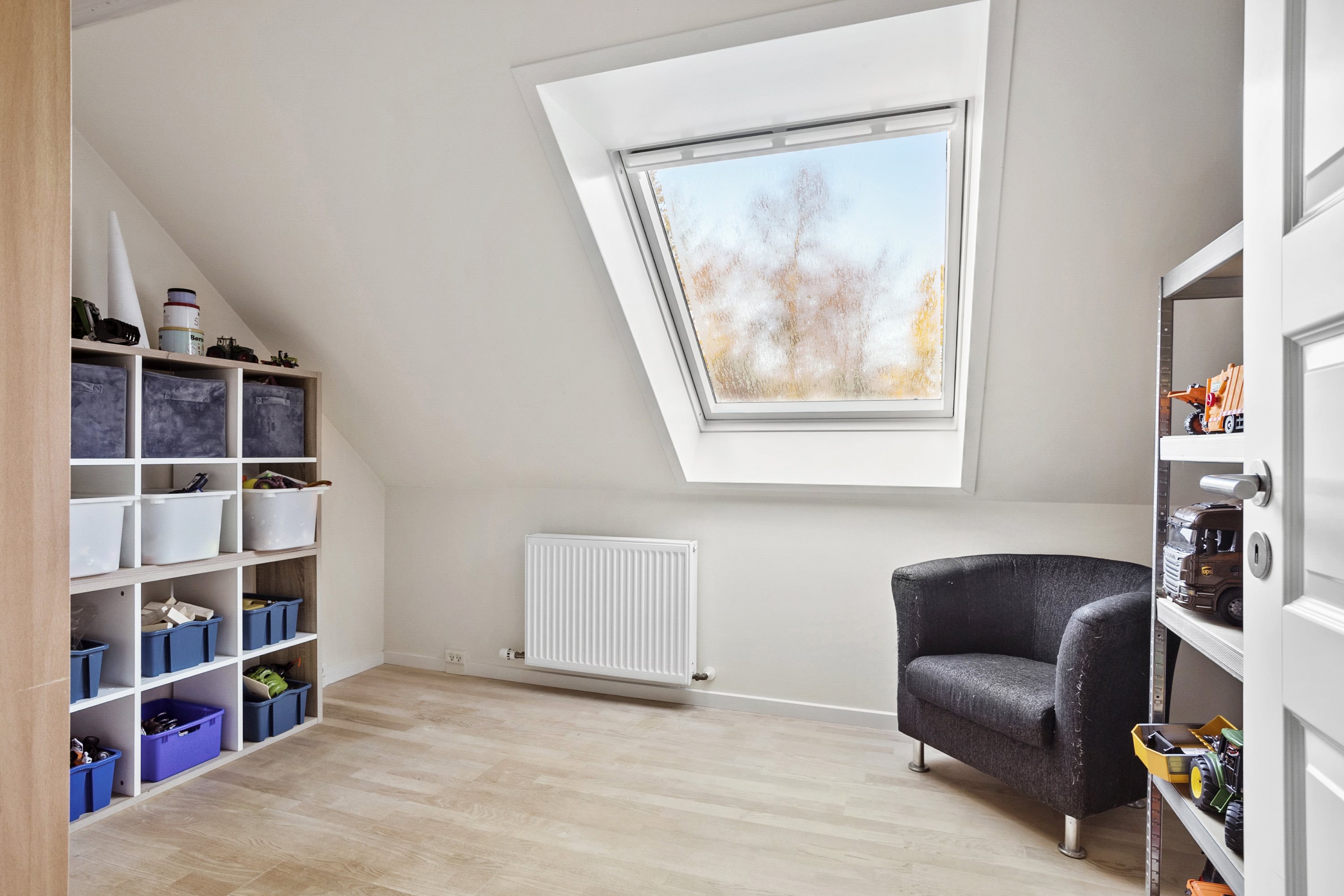 Fremhævet stue billede i fuldskærmstilstand. Billede af Kragelundvej 11, 6622 Bække