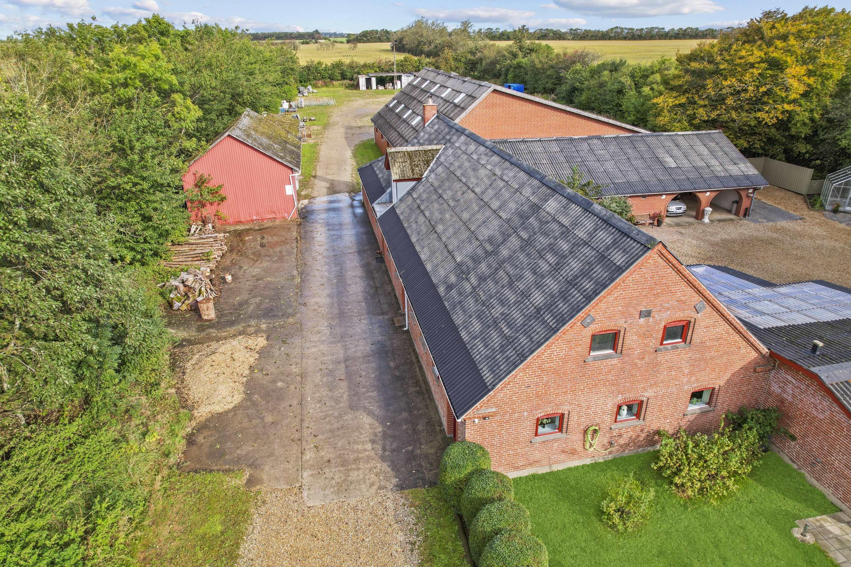 Fremhævet bygninger billede i fuldskærmstilstand. Billede af Ndr Stavskærvej 6, Horne, 6800 Varde