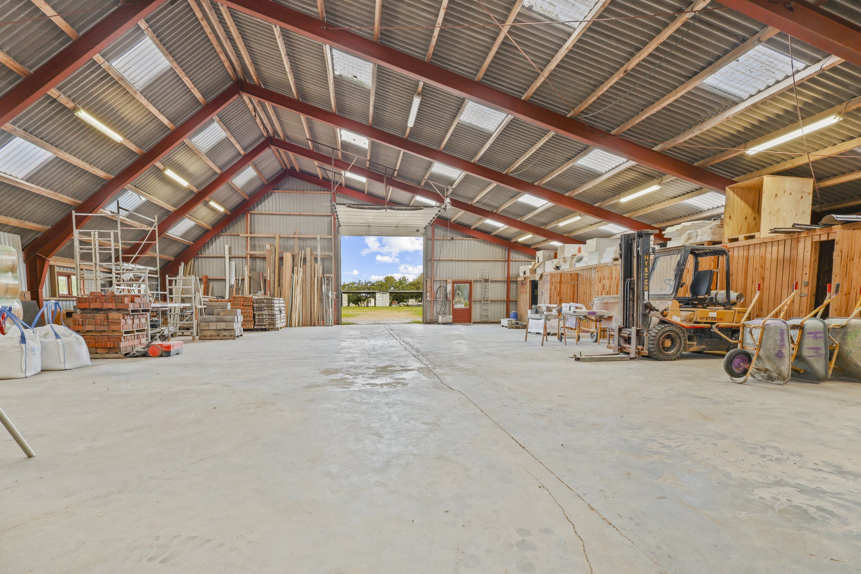 Fremhævet erhvervsareal billede i fuldskærmstilstand. Billede af Ndr Stavskærvej 6, Horne, 6800 Varde