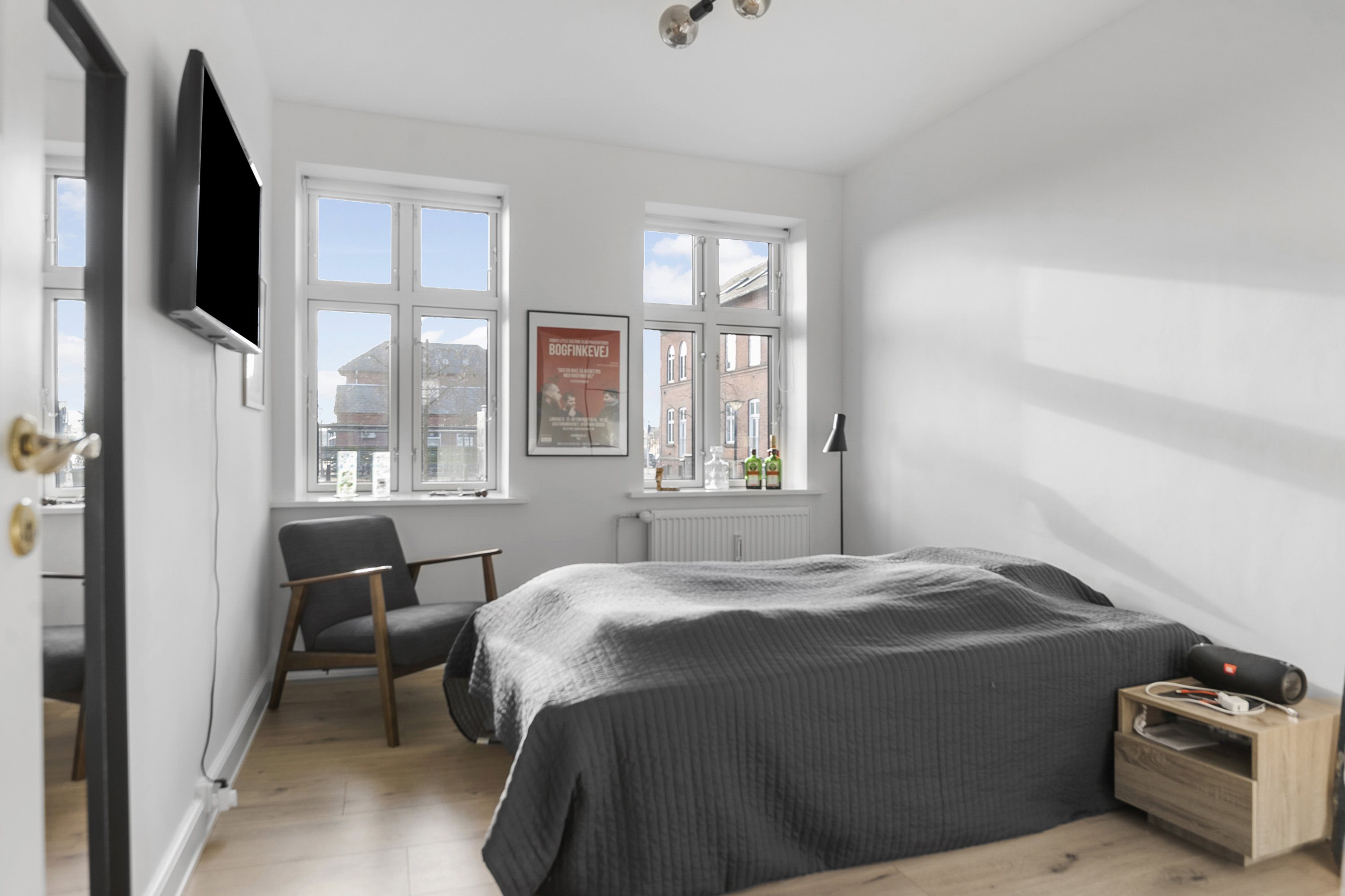 Fremhævet soveværelse billede i fuldskærmstilstand. Billede af Tornøegade 3, st.., 8300 Odder