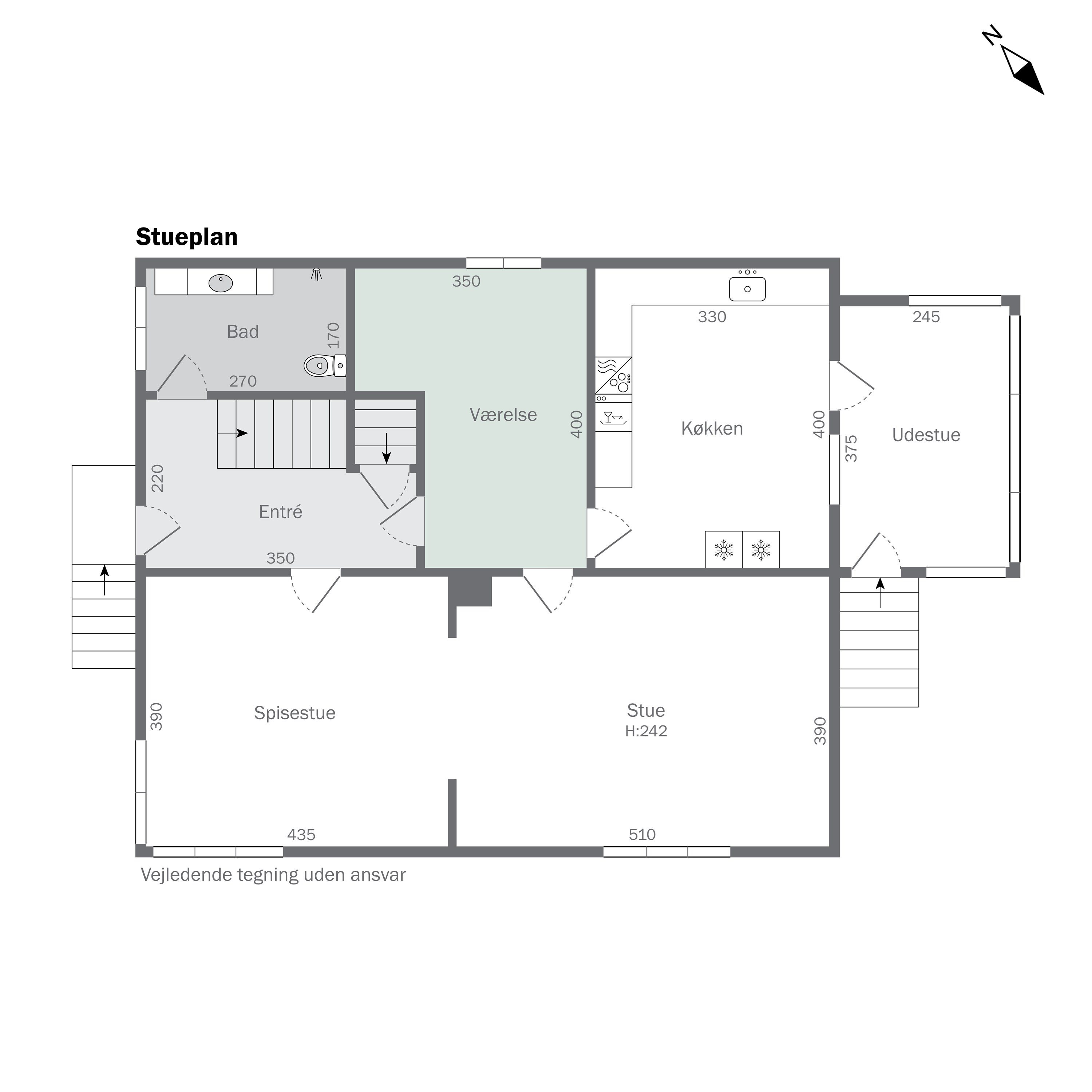 Plantegninger billede af Stadionvej 12, 6510 Gram