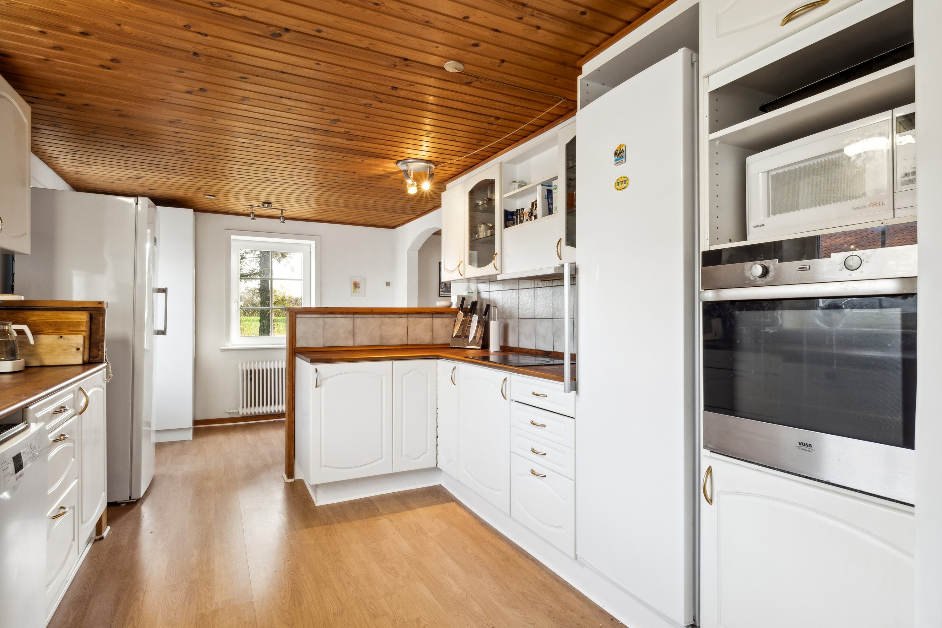 Fremhævet køkken billede i fuldskærmstilstand. Billede af Præstevejen 70, Rønbjerg, 7800 Skive