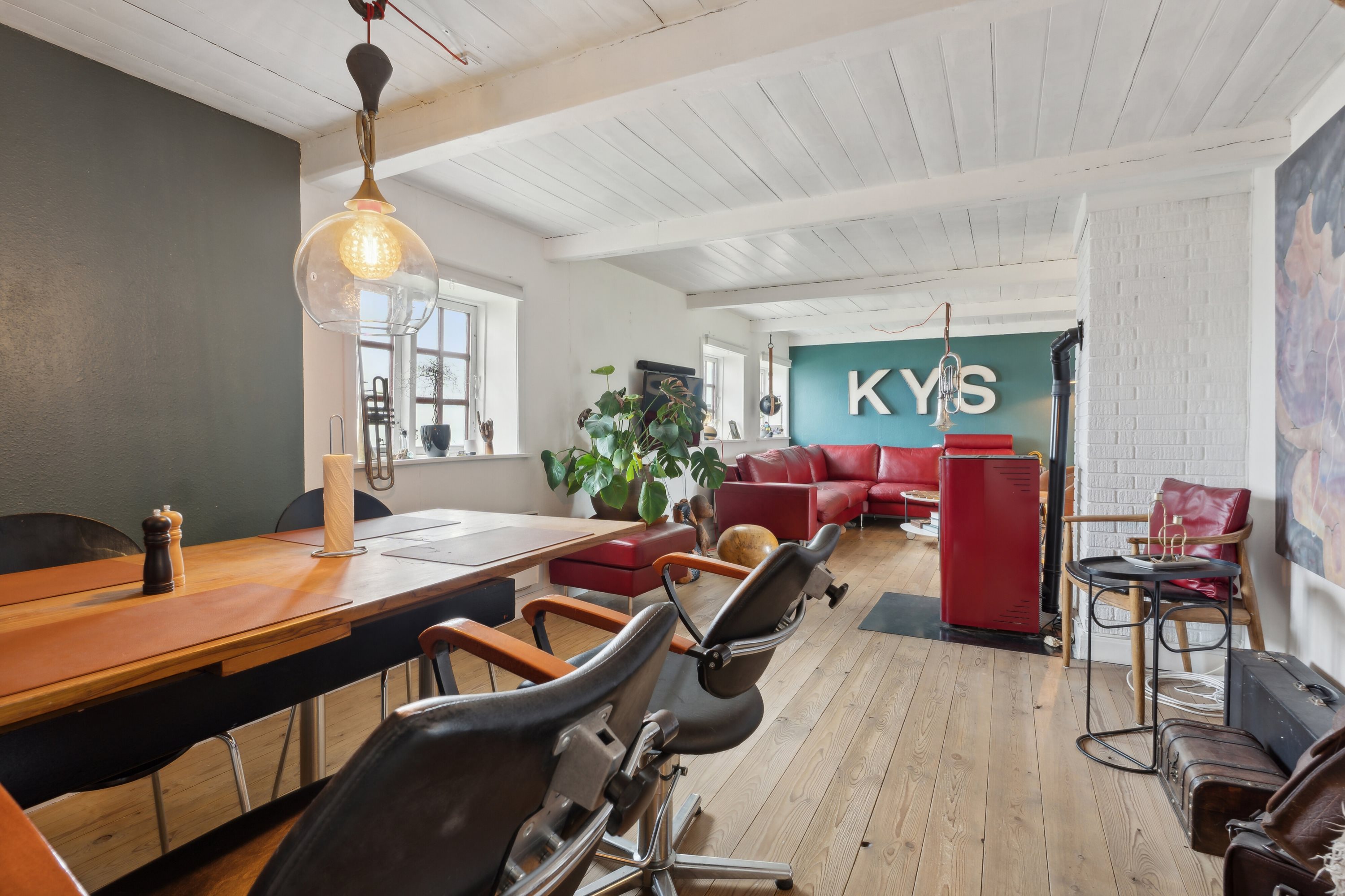 Fremhævet spisestue billede i fuldskærmstilstand. Billede af Strandvejen 60, 5882 Vejstrup