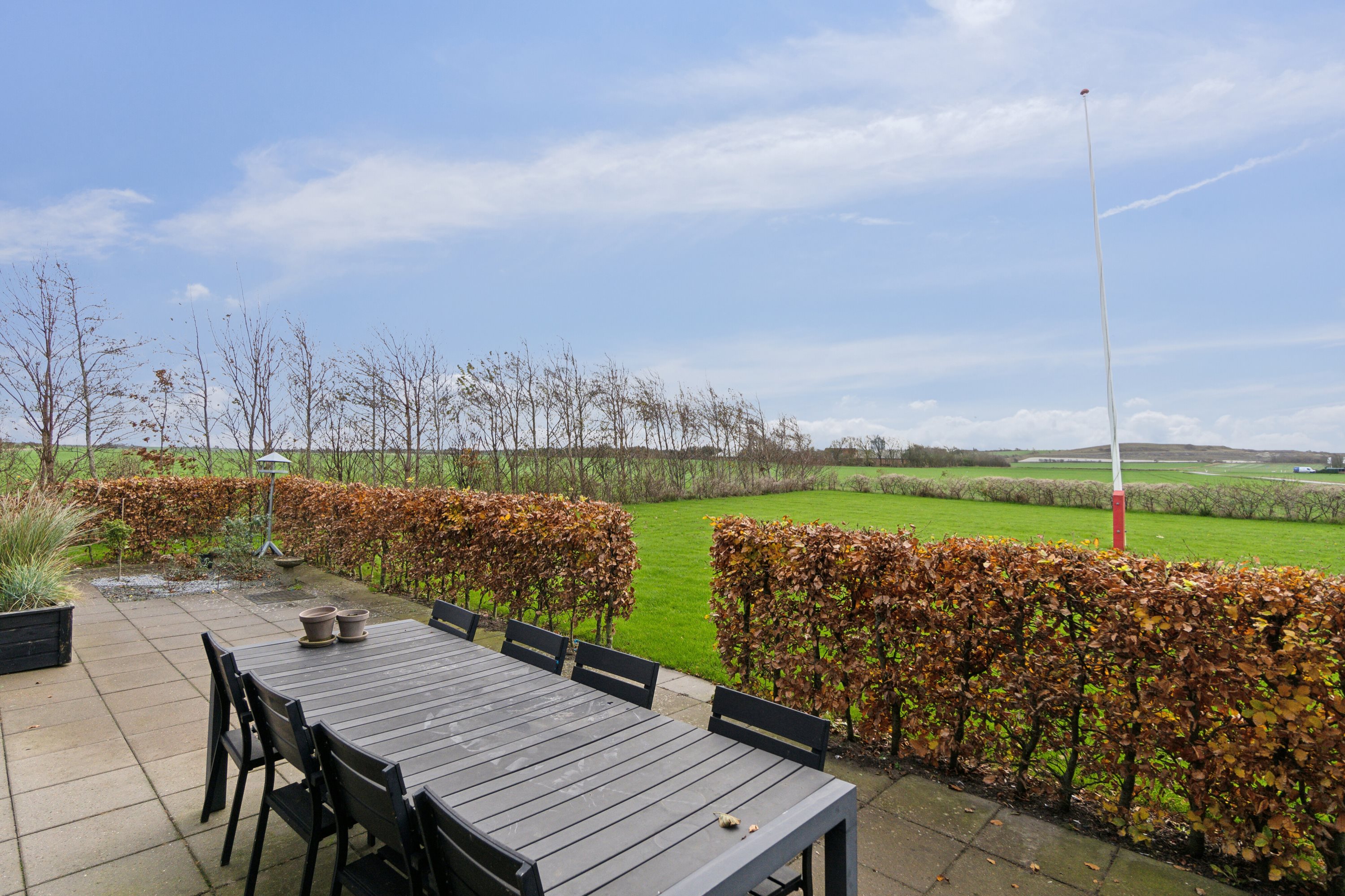 Fremhævet terrasse billede i fuldskærmstilstand. Billede af Kjelstrupvej 12, Kjelstrup, 7700 Thisted