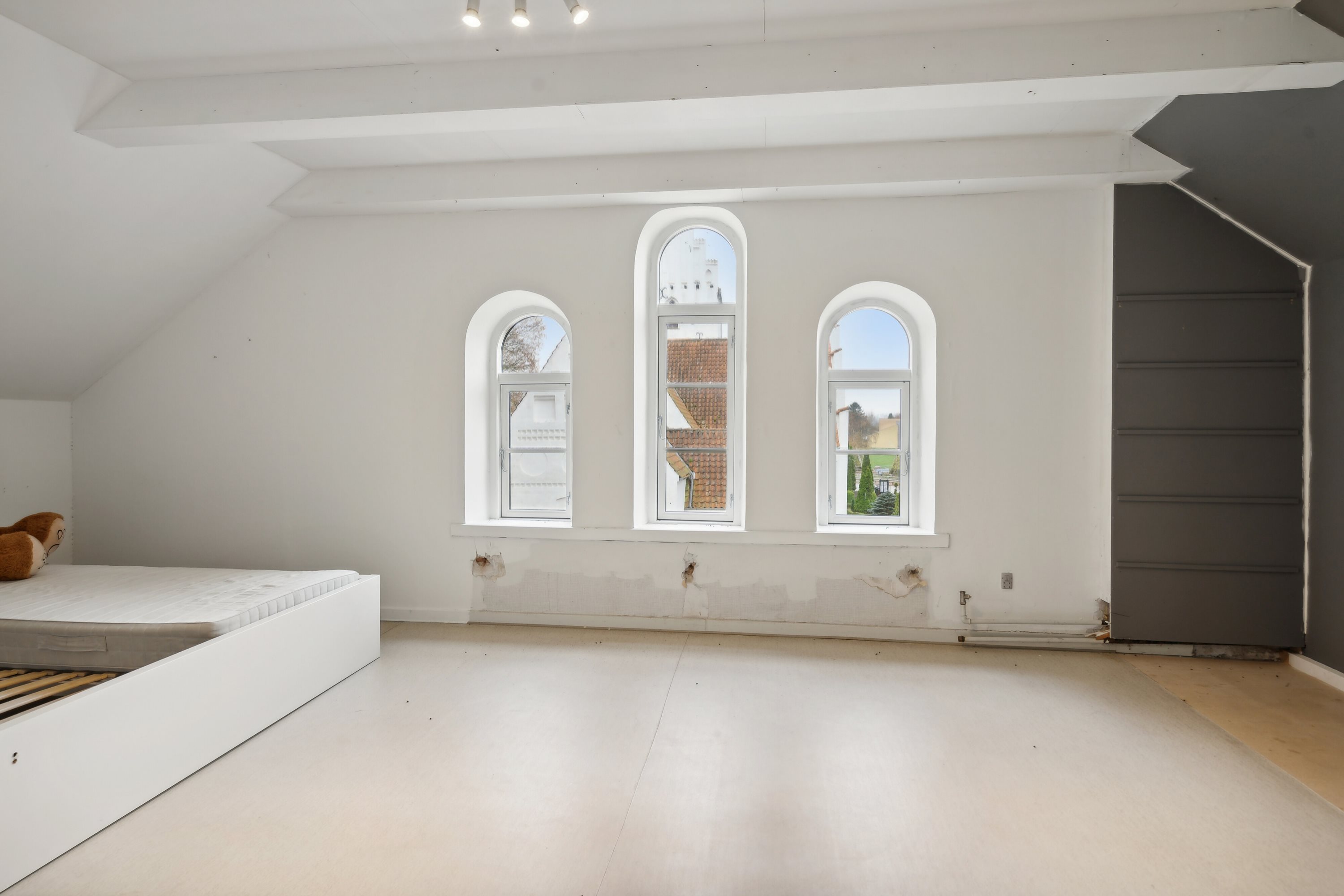 Fremhævet soveværelse billede i fuldskærmstilstand. Billede af Sneholmgårdsvej 11B, Dalby, 4690 Haslev