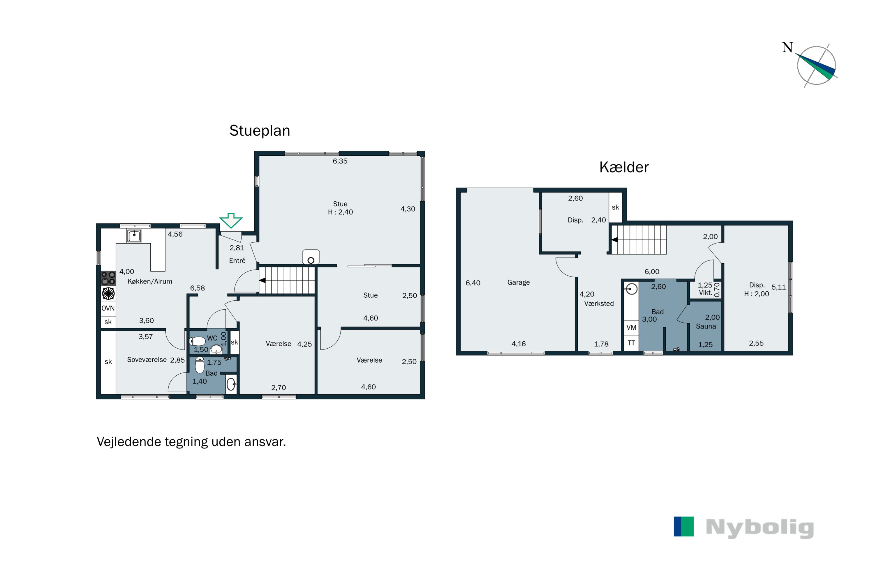 Plantegninger billede af Ryes Møllevej 36B, 6100 Haderslev