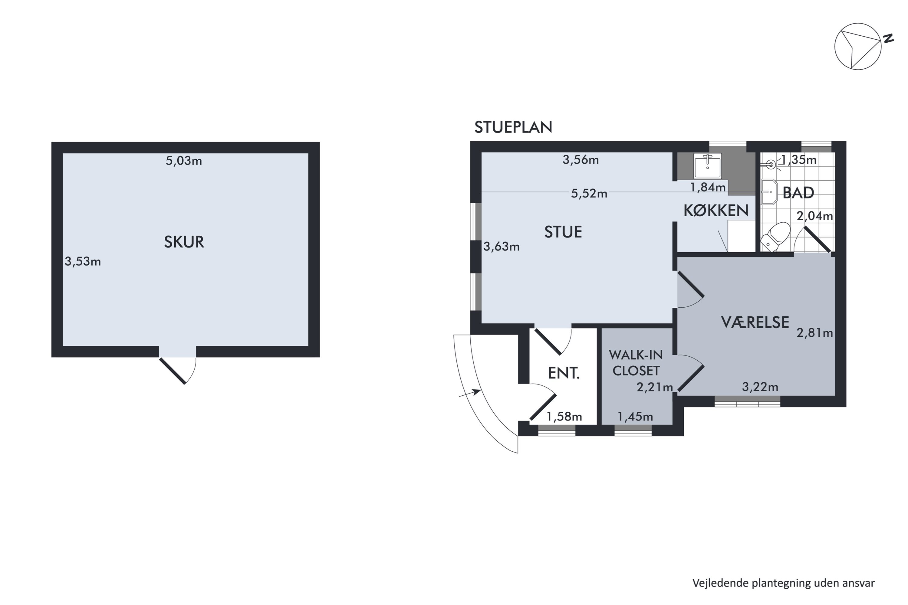 Plantegninger billede af Salbakken 21, Hald, 8983 Gjerlev J