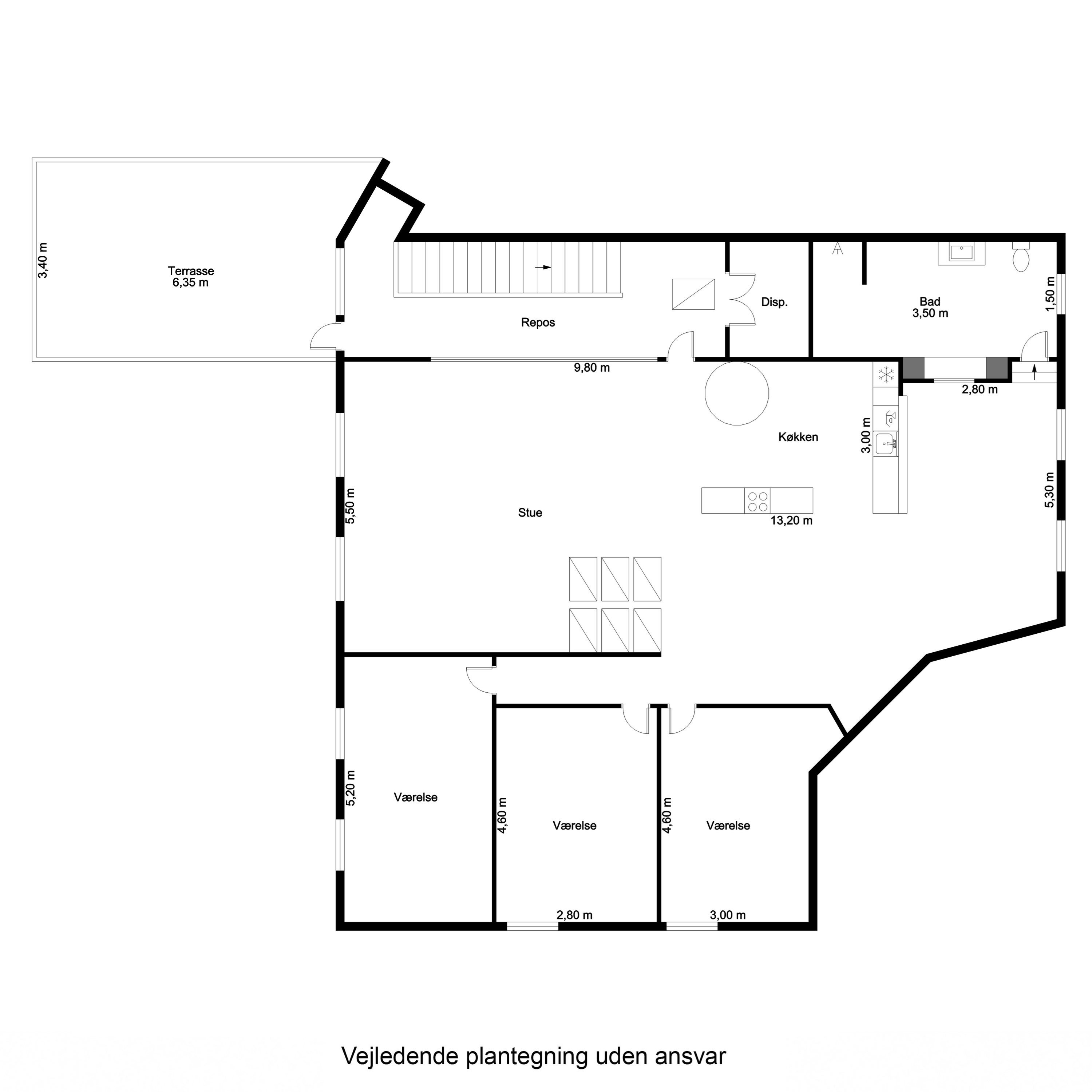 Plantegninger billede af Grenåvej 793B, 1., 8541 Skødstrup