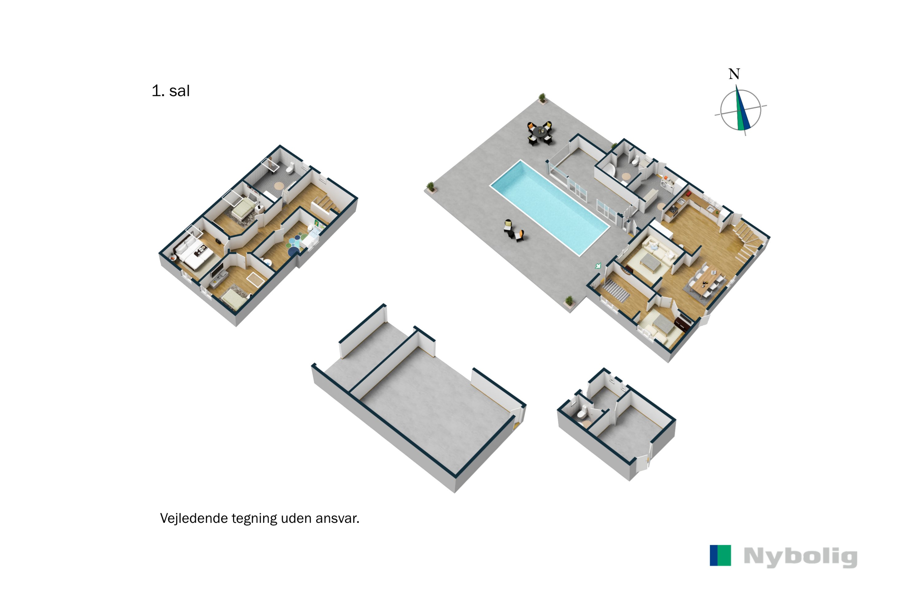Plantegninger billede af Kragelundvej 11, 6622 Bække