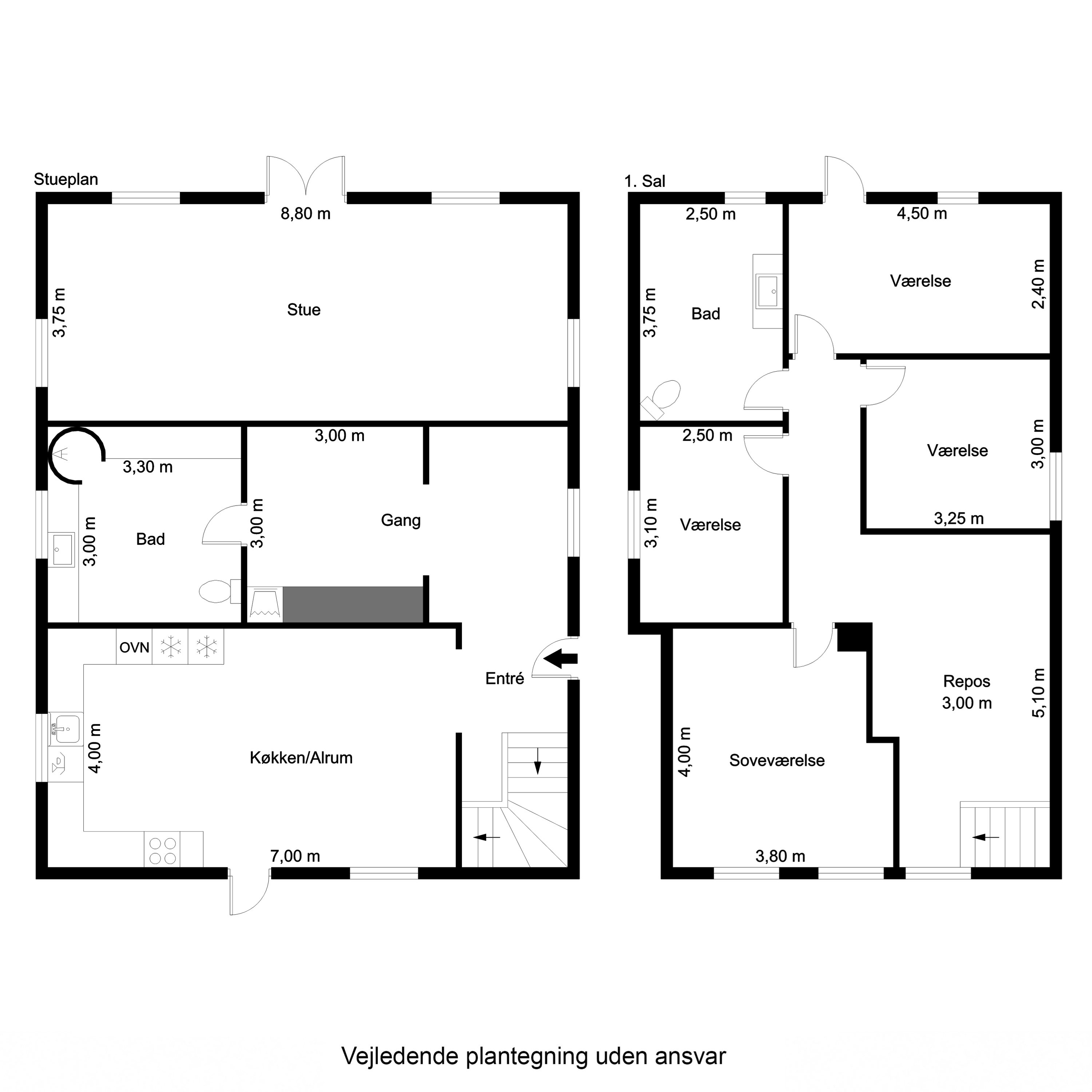 Plantegninger billede af Kirkebyvej 36, Sdr. Nissum, 6990 Ulfborg