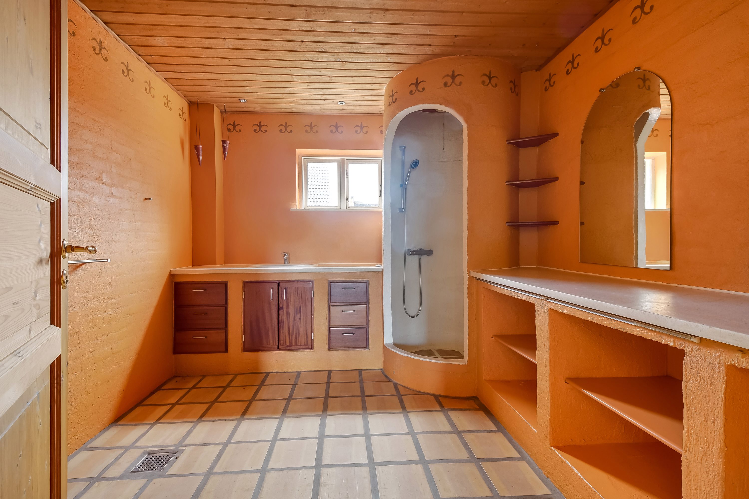 Fremhævet badeværelse billede i fuldskærmstilstand. Billede af Kirkebyvej 36, Sdr. Nissum, 6990 Ulfborg