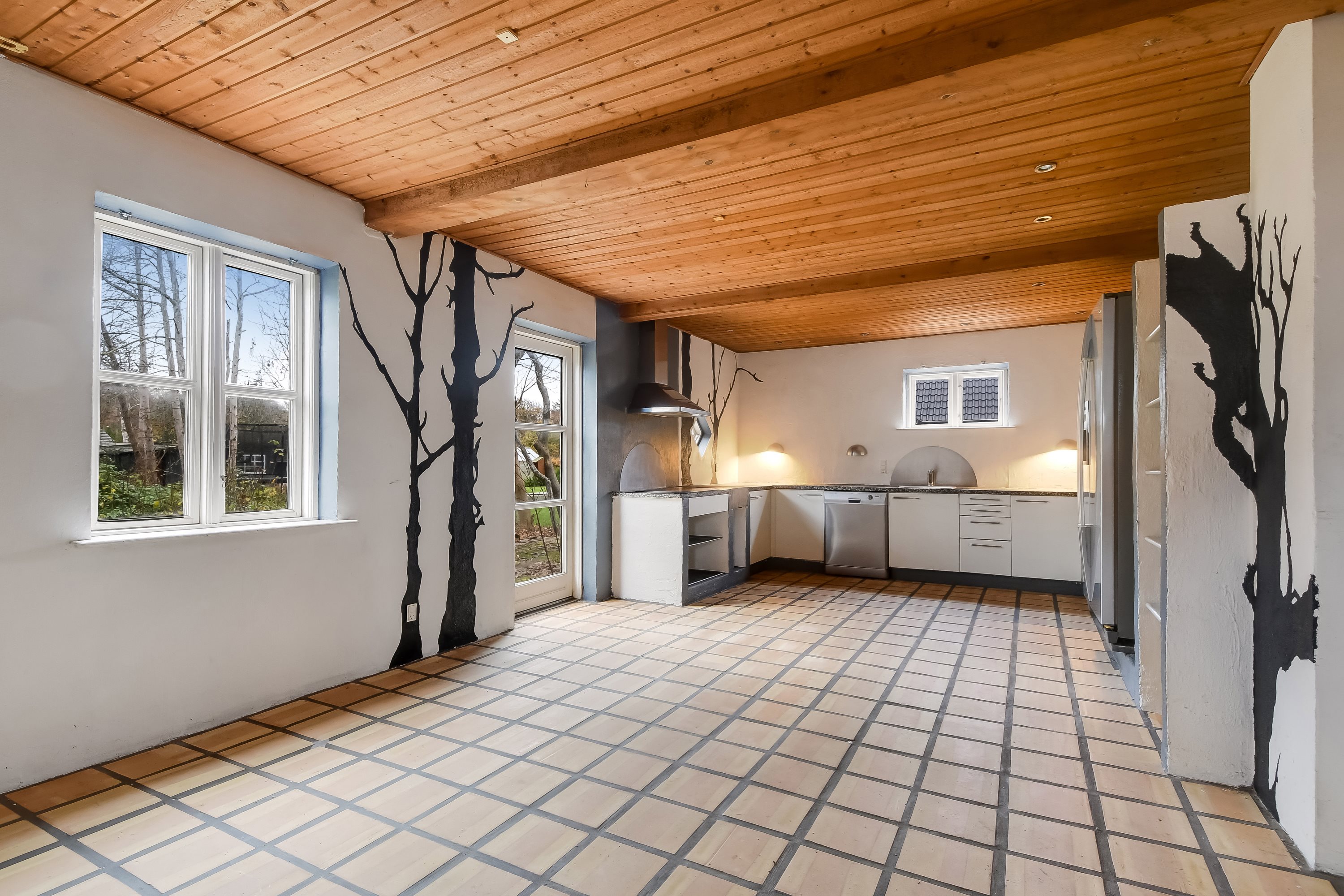 Fremhævet køkken billede i fuldskærmstilstand. Billede af Kirkebyvej 36, Sdr. Nissum, 6990 Ulfborg