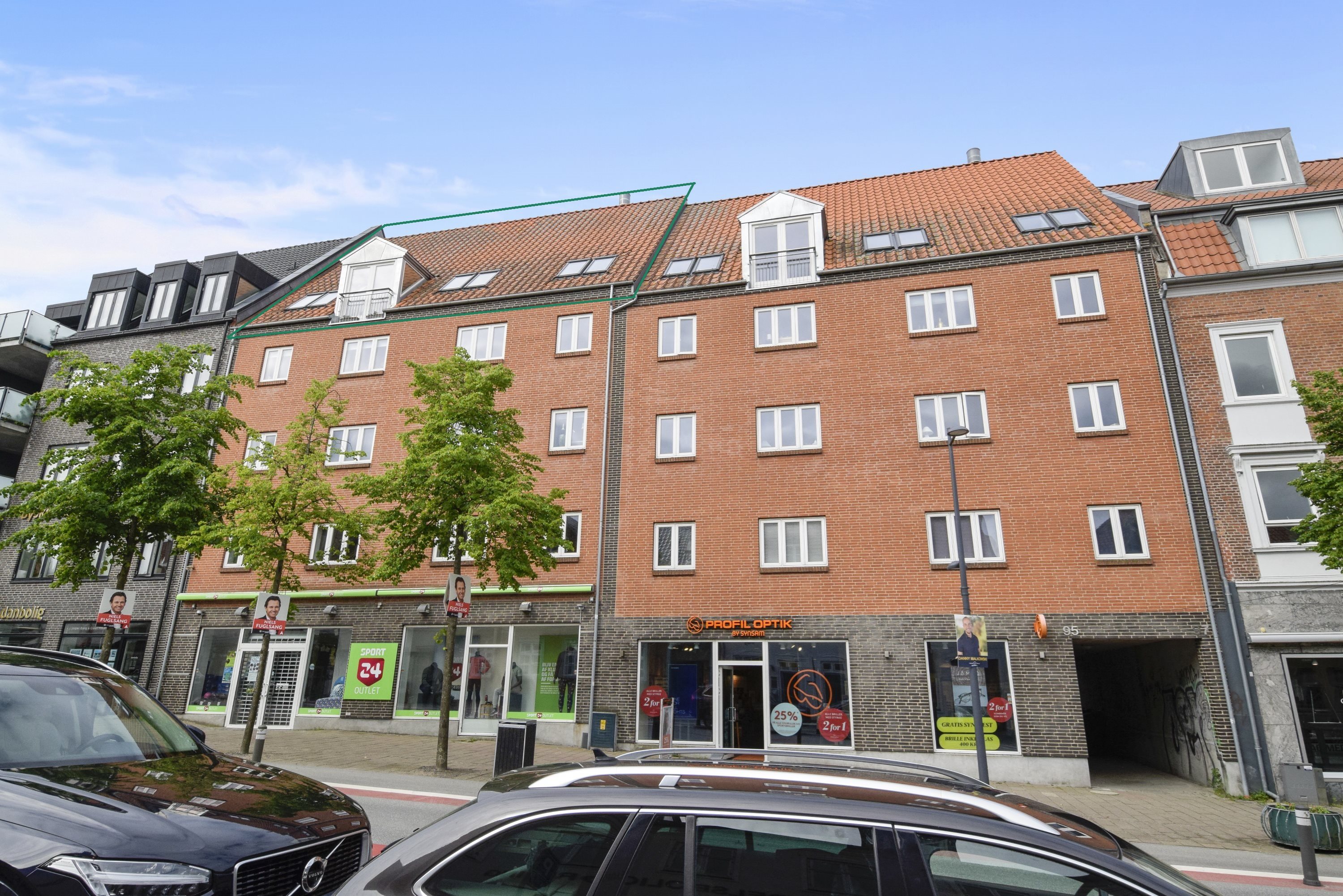 Fremhævet ejendommen billede i fuldskærmstilstand. Billede af Adelgade 95, 4., 8660 Skanderborg