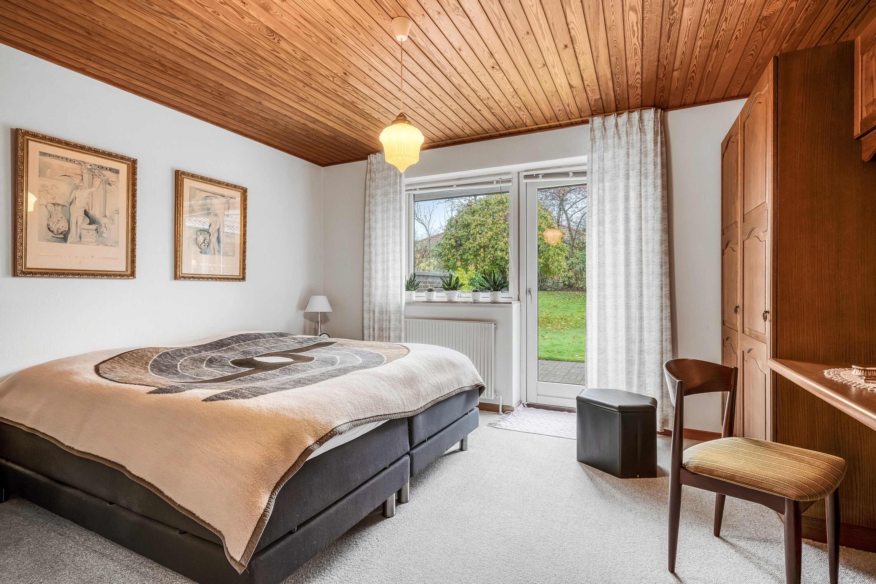 Fremhævet soveværelse billede i fuldskærmstilstand. Billede af Kobberupvej 189, Mejrup, 7500 Holstebro