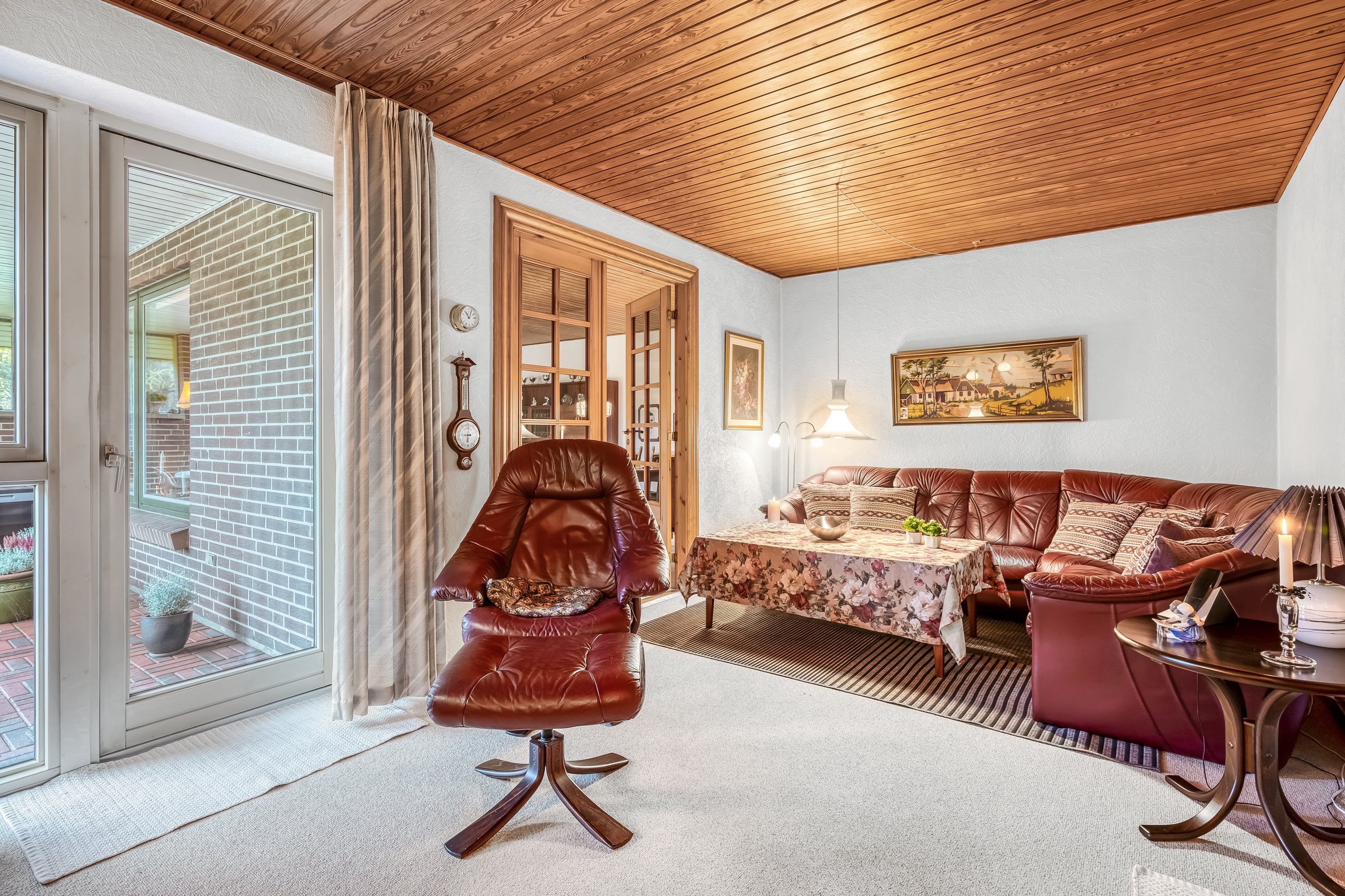 Fremhævet stue billede i fuldskærmstilstand. Billede af Kobberupvej 189, Mejrup, 7500 Holstebro