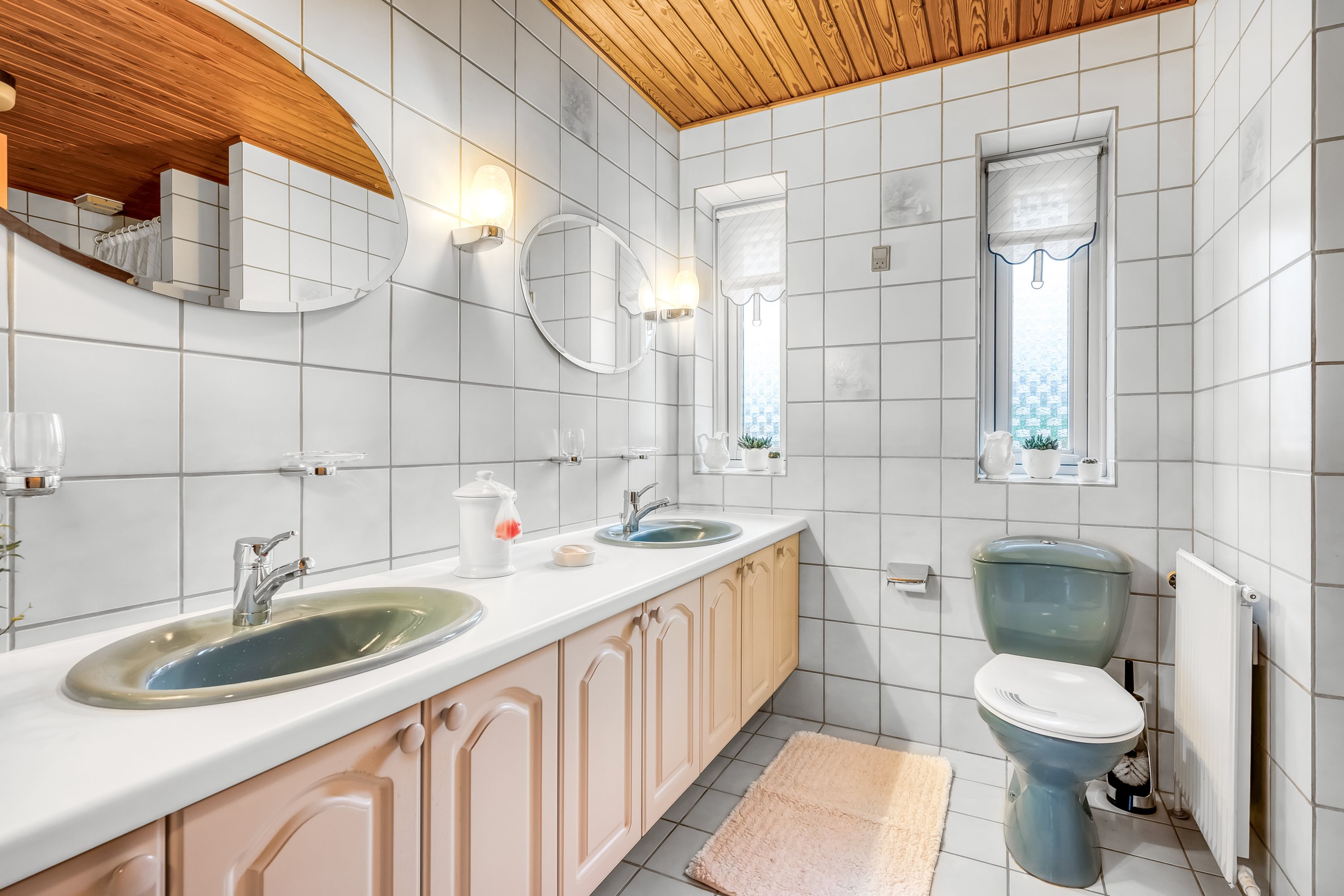 Fremhævet badeværelse billede i fuldskærmstilstand. Billede af Kobberupvej 189, Mejrup, 7500 Holstebro