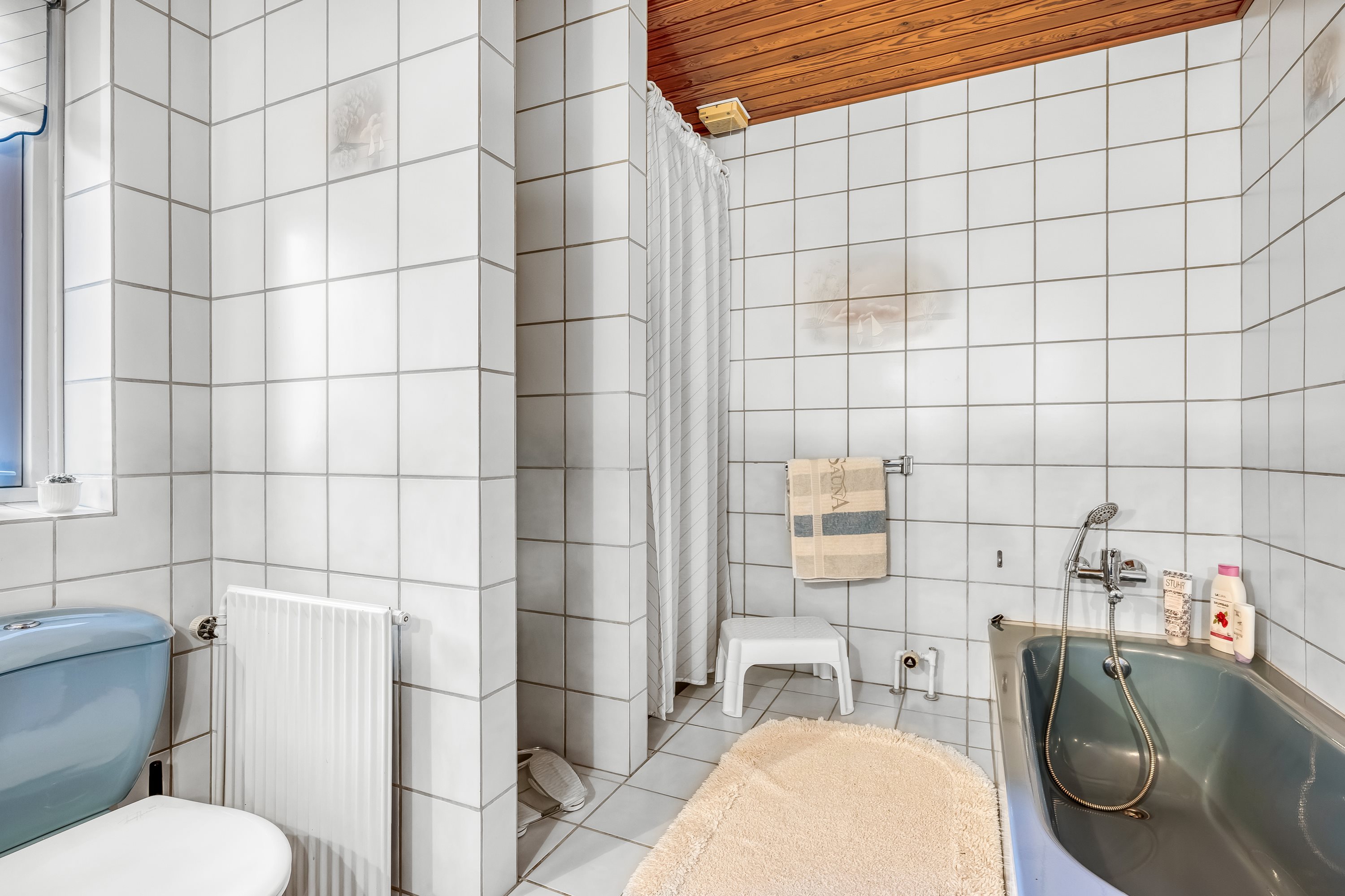 Fremhævet badeværelse billede i fuldskærmstilstand. Billede af Kobberupvej 189, Mejrup, 7500 Holstebro